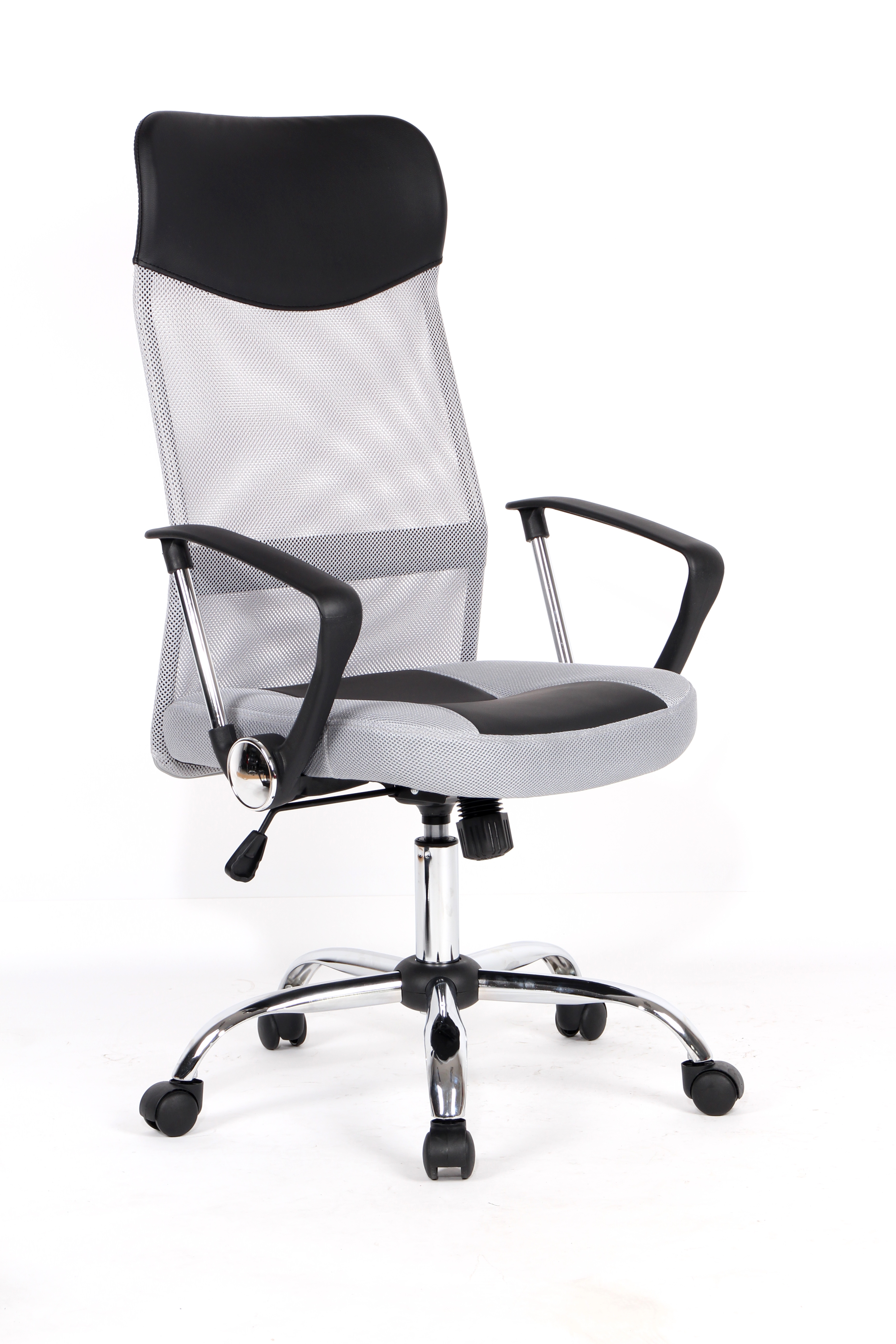 Scaun de birou directorial Danas, gri, 62x59x109-119 cm, - 1 | YEO