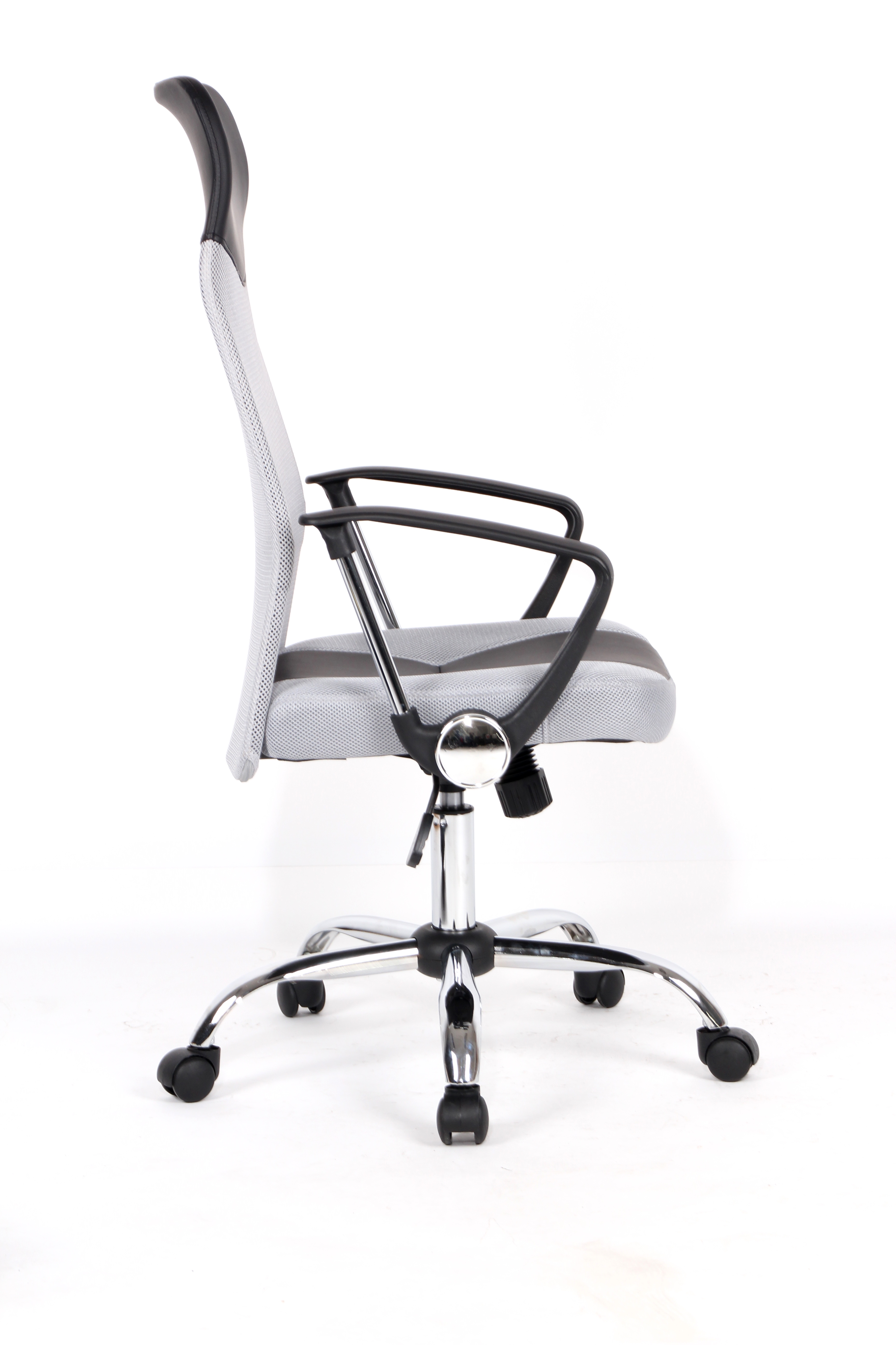 Scaun de birou directorial Danas, gri, 62x59x109-119 cm, - 2 | YEO
