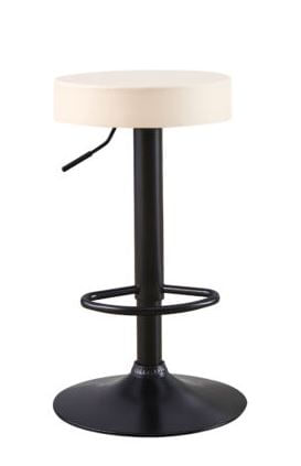Scaun bar Stella, Bej, 38.5x38.5x64-85 cm