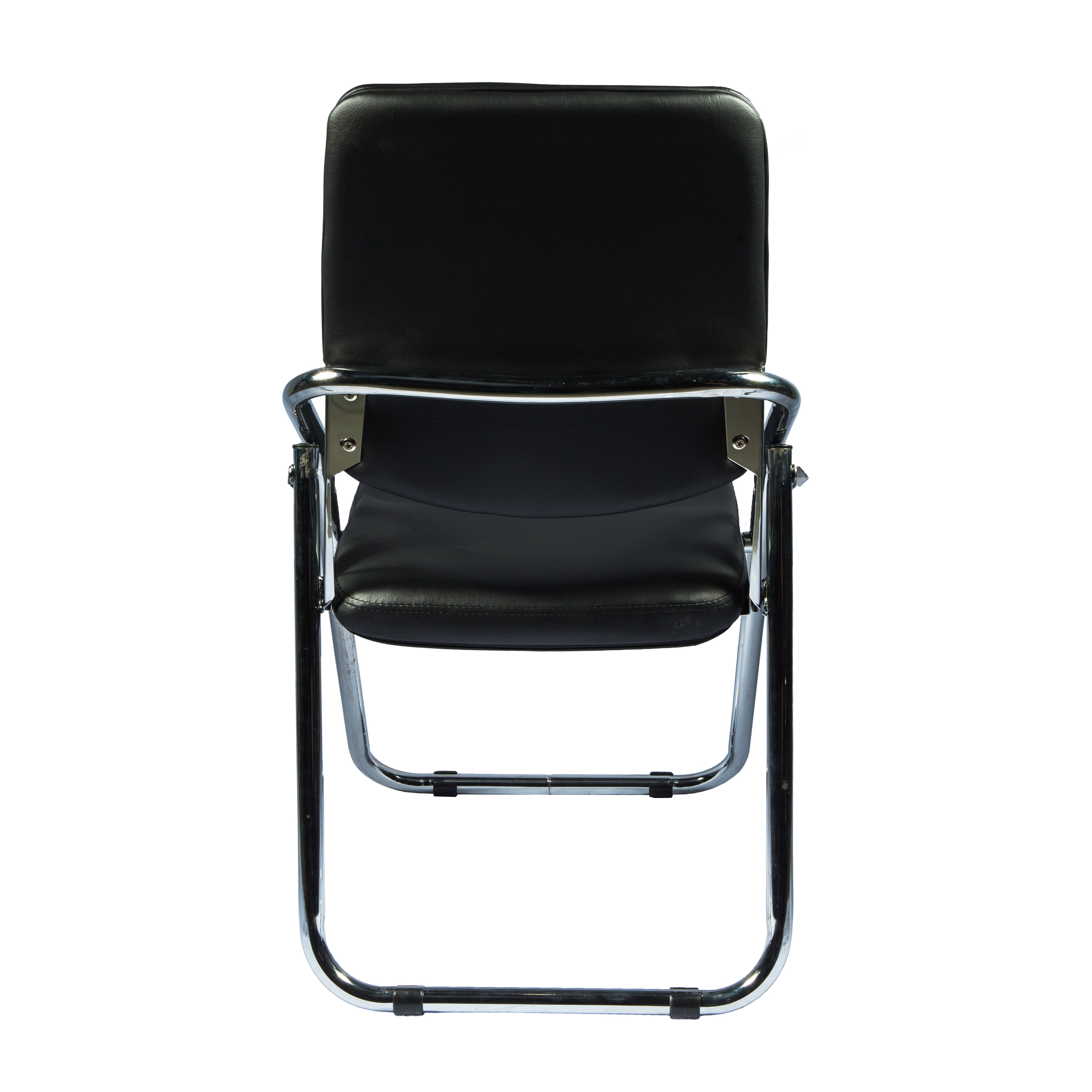 Scaun pliant Almeria, negru, 42x42x85 cm - 3 | YEO