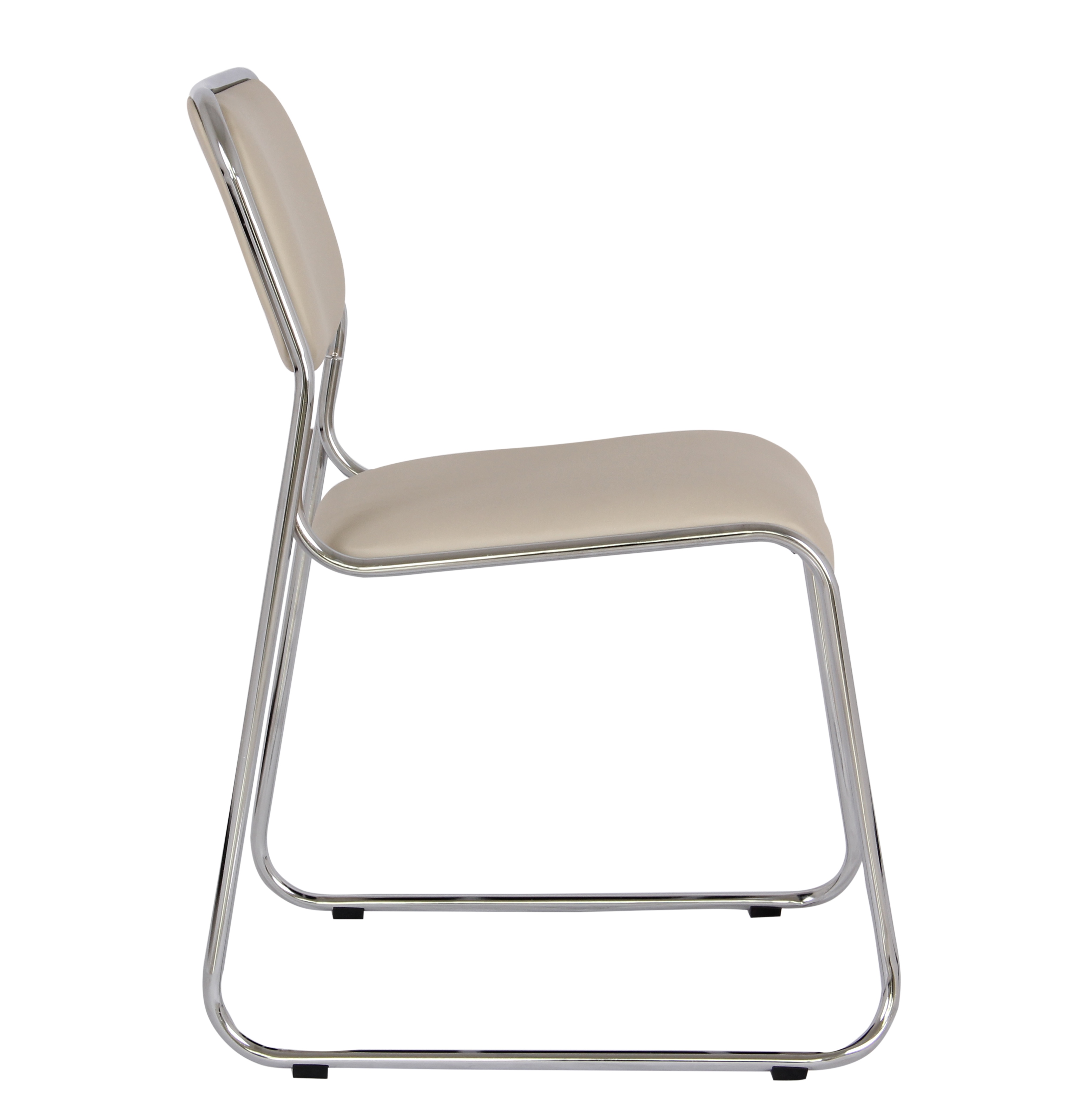 Scaun vizitator Eco, bej, 40x43x76 cm - 1 | YEO