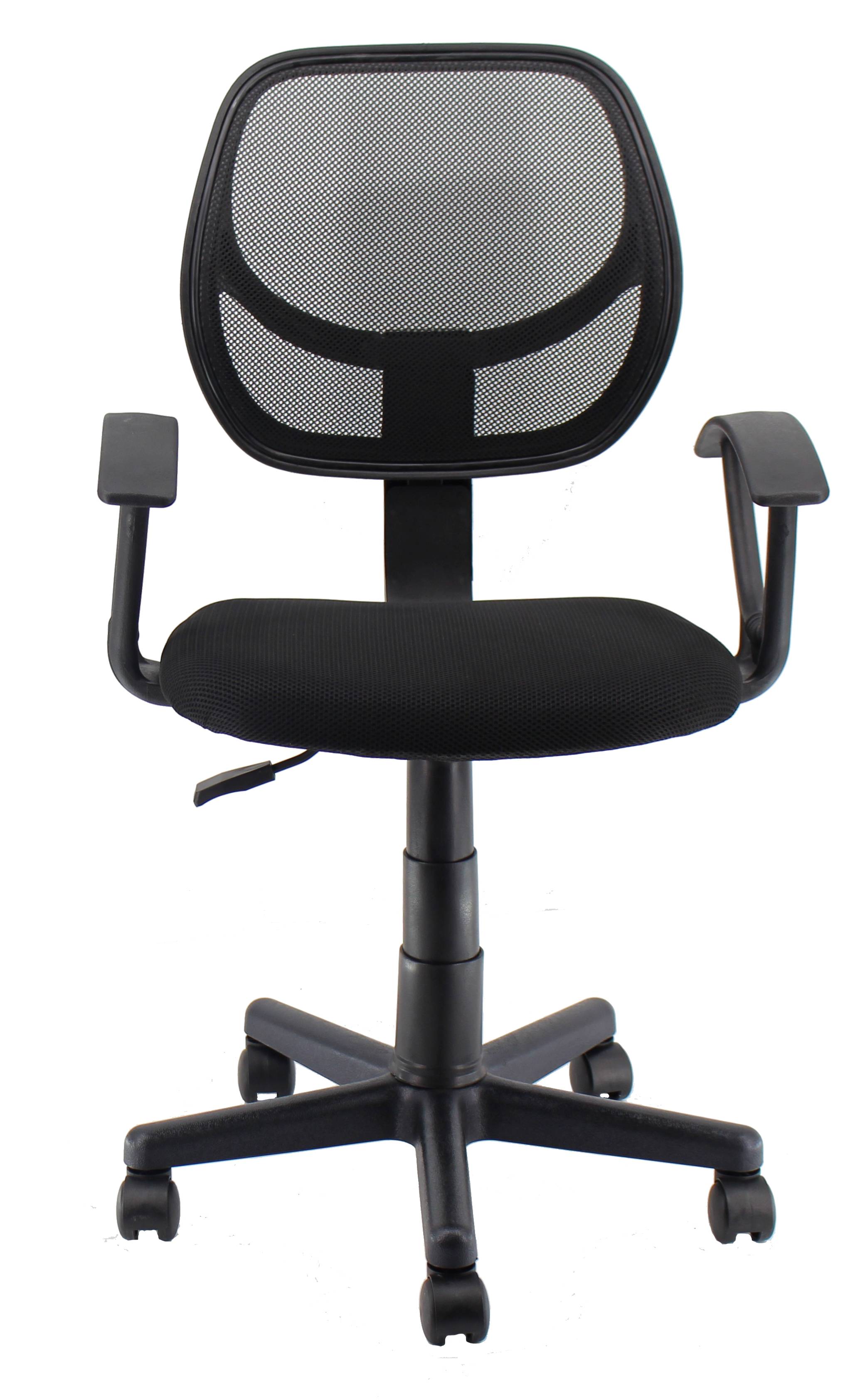 Scaun de birou US112, negru, 41.5x45.5x40-52 cm - 1 | YEO