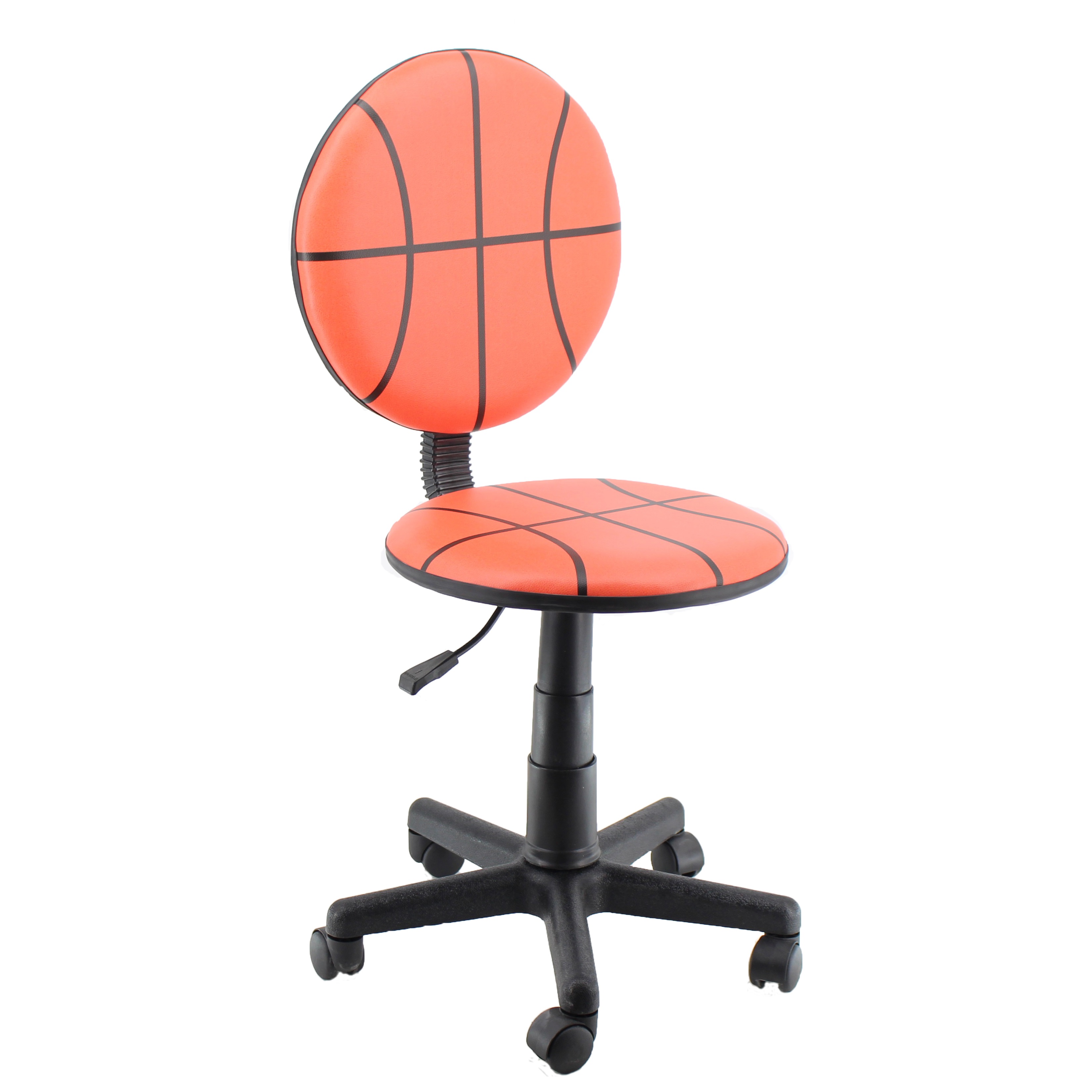Scaun de birou US88 Basketball, portocaliu, 39x39x85-97 - 1 | YEO