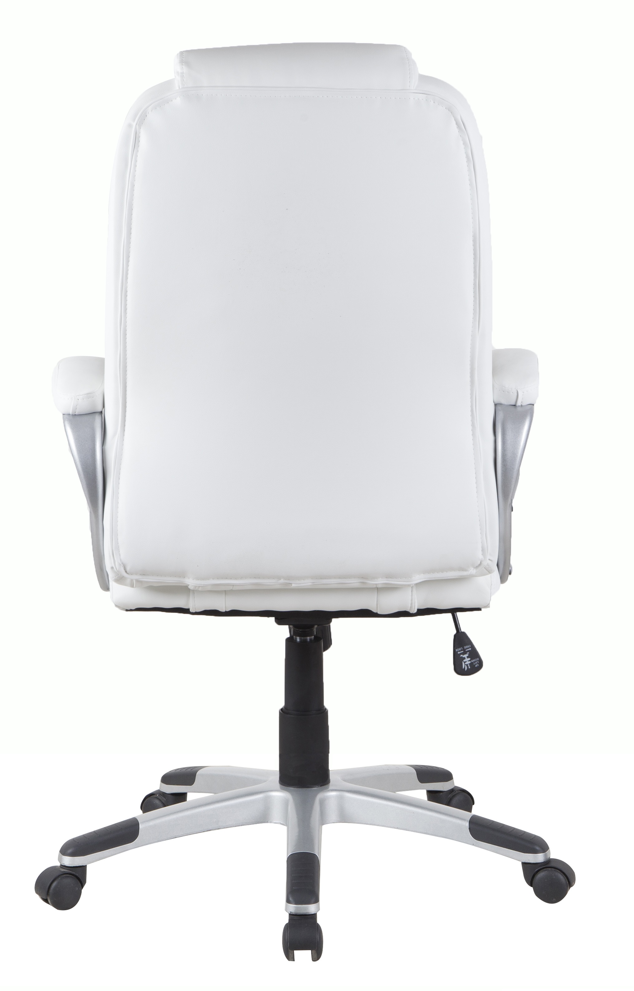 Scaun de birou directorial US27 Ascot, alb, 66x73x108-118 cm