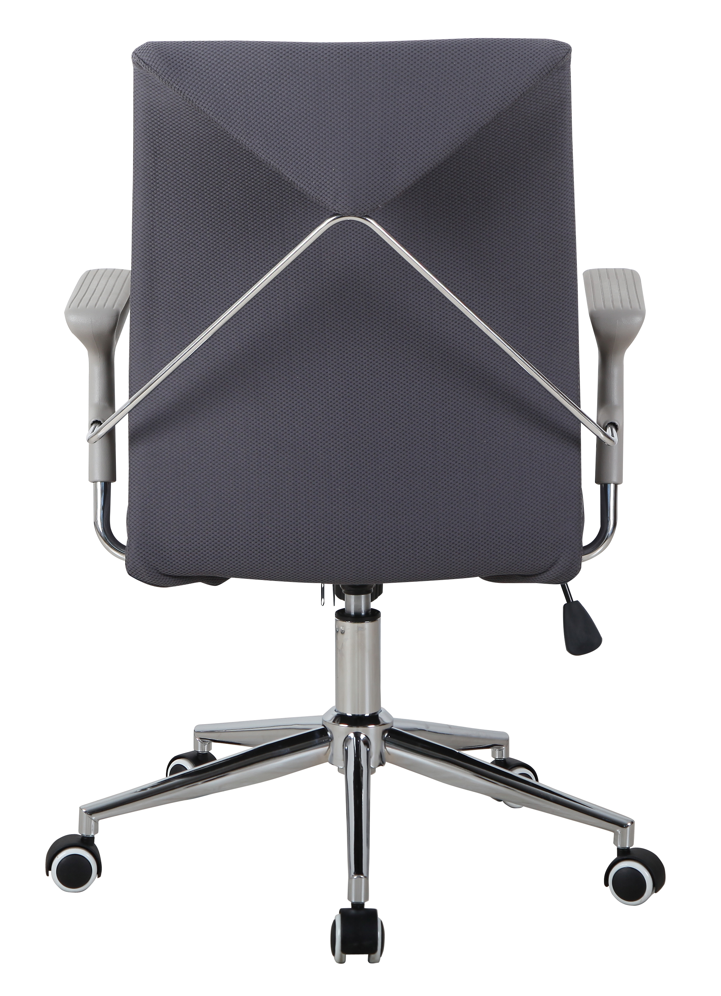 Scaun de birou US122 Amy, gri, 62x60x89.5-97.5 cm