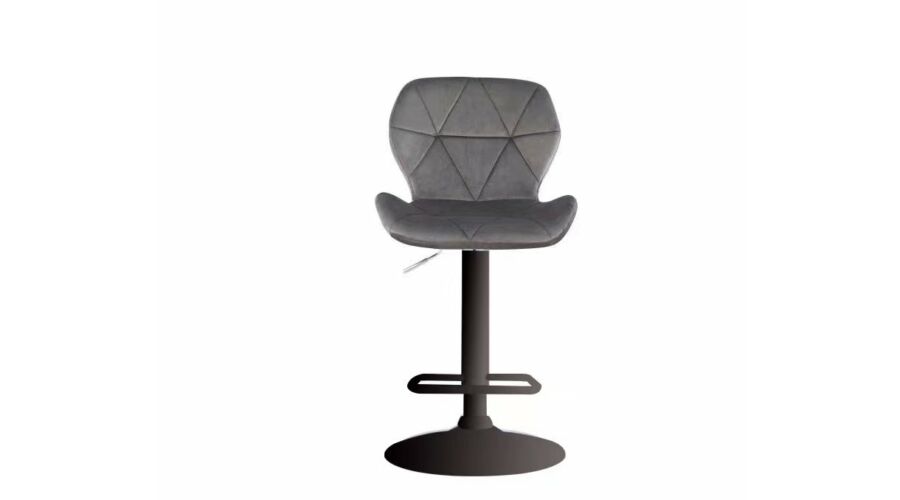 Scaun bar Bold, Gri, 48x37x90 cm - 1 | YEO