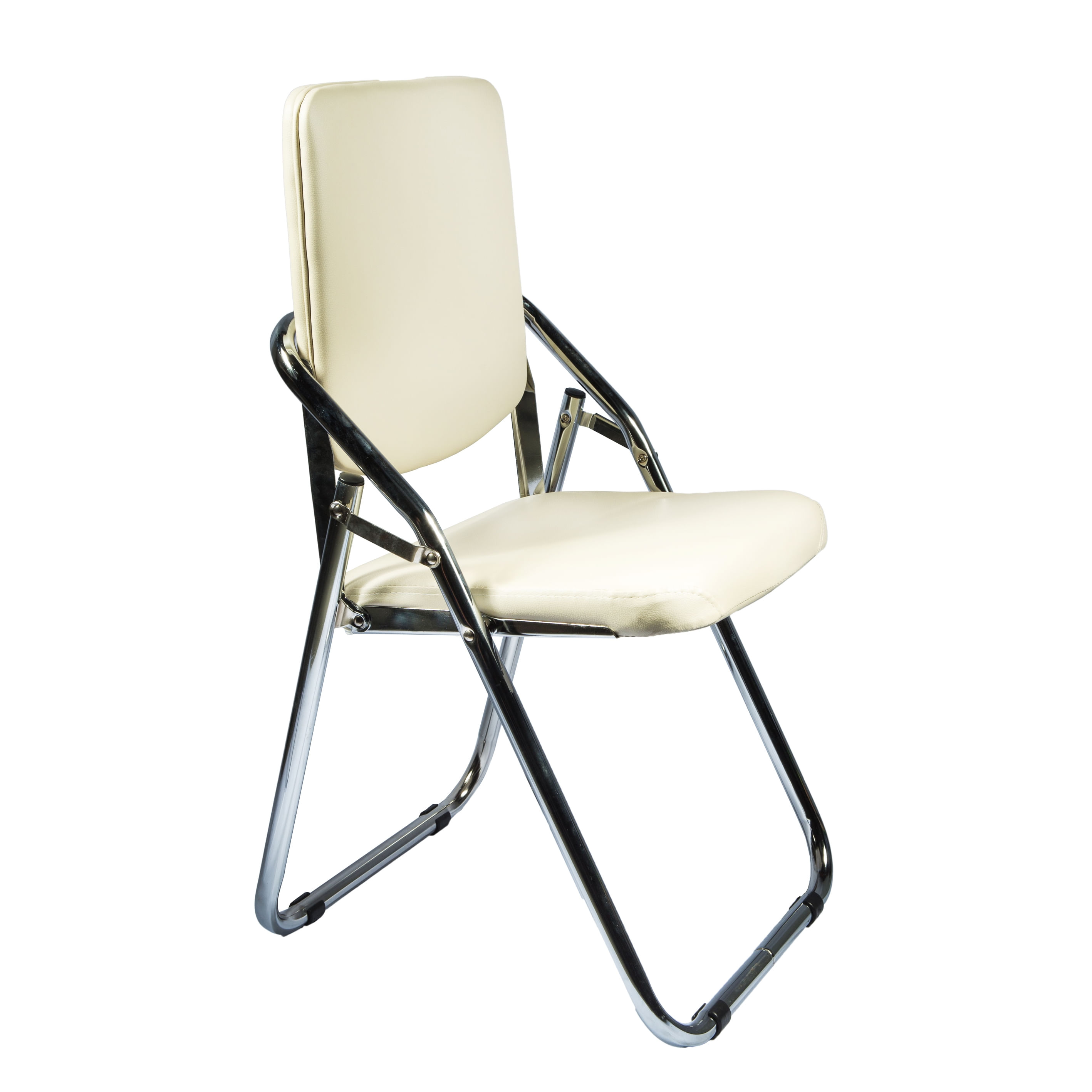 Scaun pliant Almeria, bej, 42x42x85 cm - 1 | YEO