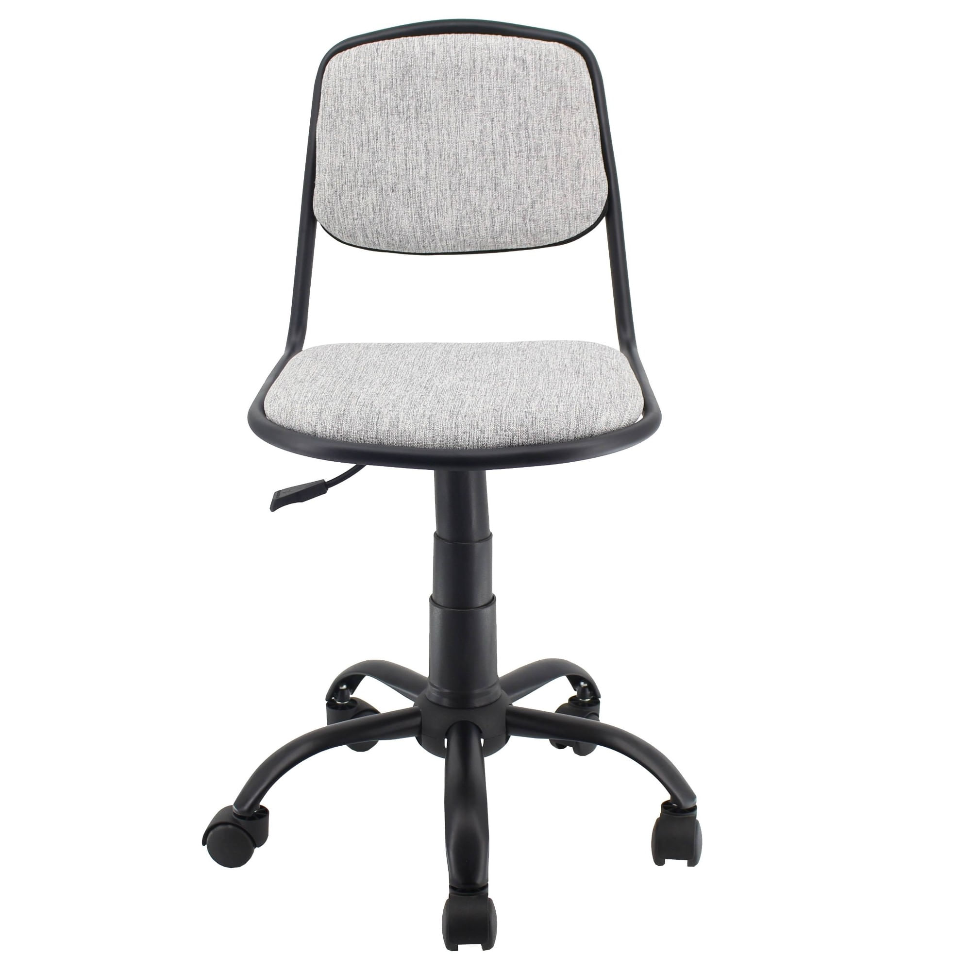 Scaun de birou US127 Ystad, gri, 39x44.5x75.5-87 cm - 2 | YEO