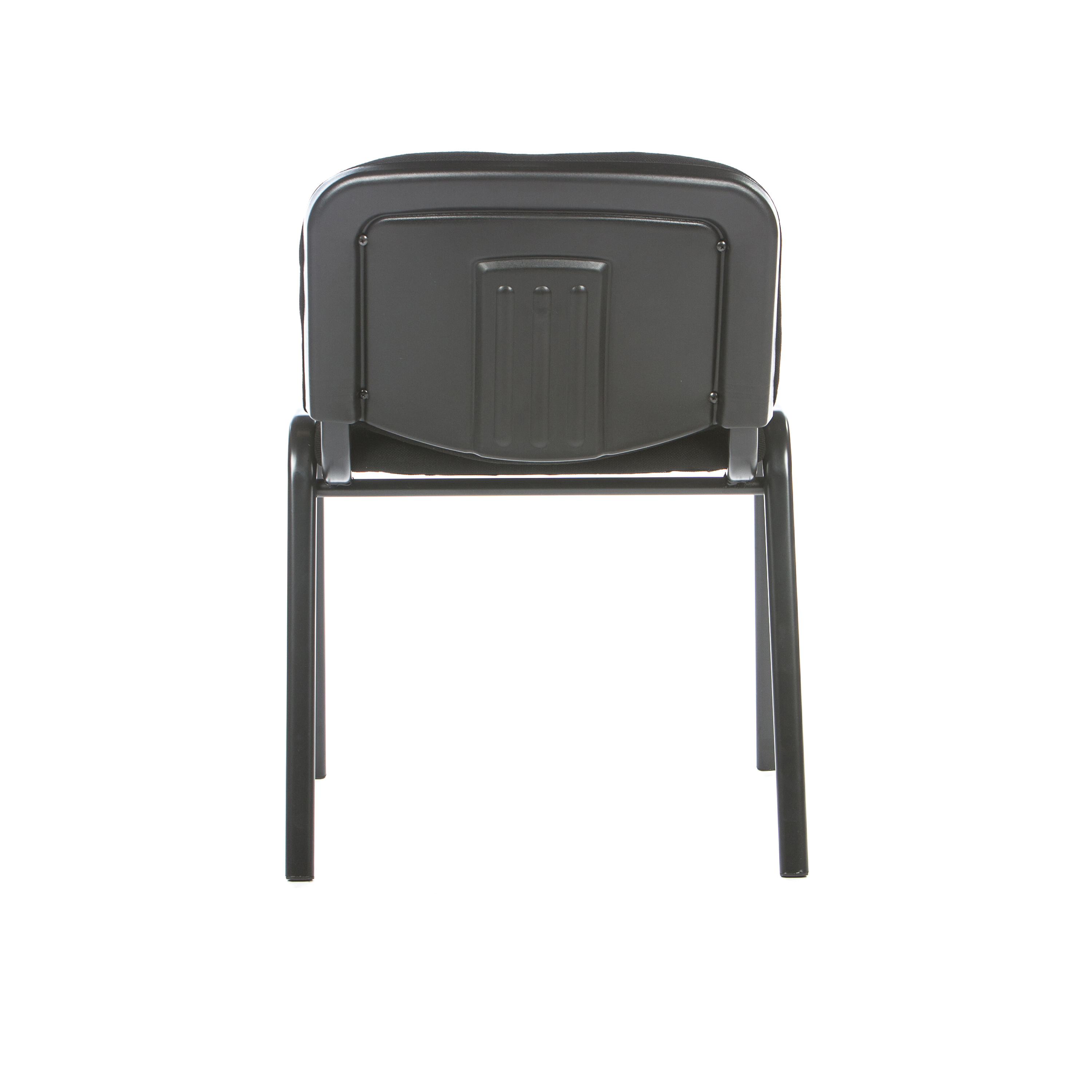 Scaun vizitator cu masa rabatabila, negru, 53x40x76 cm - 3 | YEO