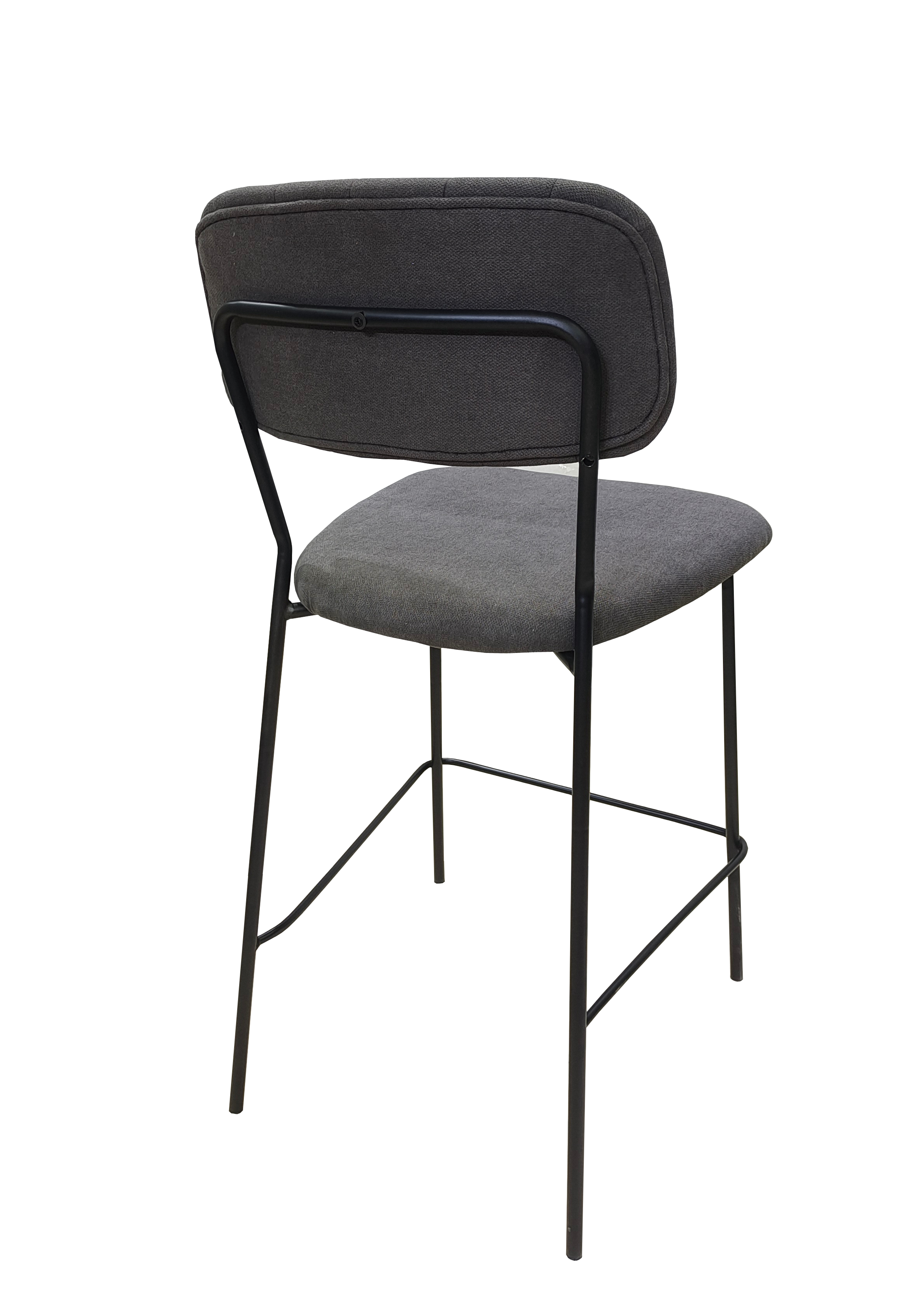 Scaun bar Nero, Gri, 47x51x89 cm - 3 | YEO