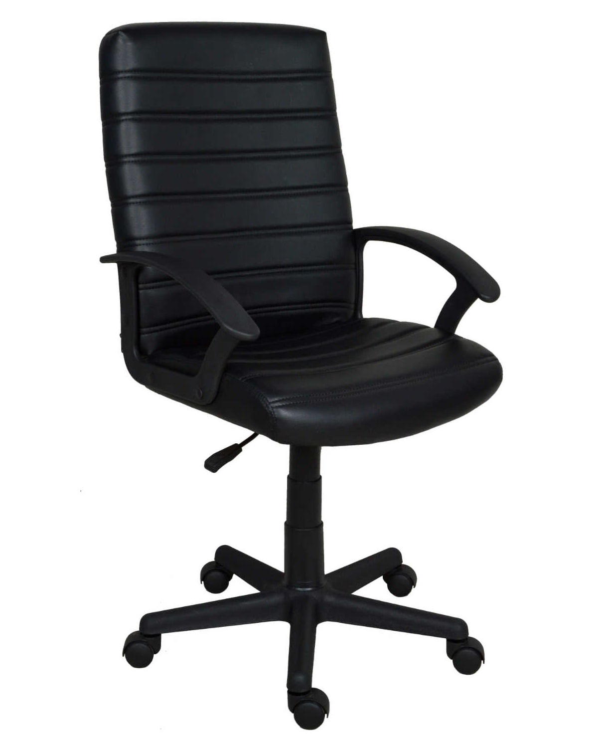 Scaun de birou directorial US72 Rilke, negru, 58x60.5x97.5-109 cm - 3 | YEO