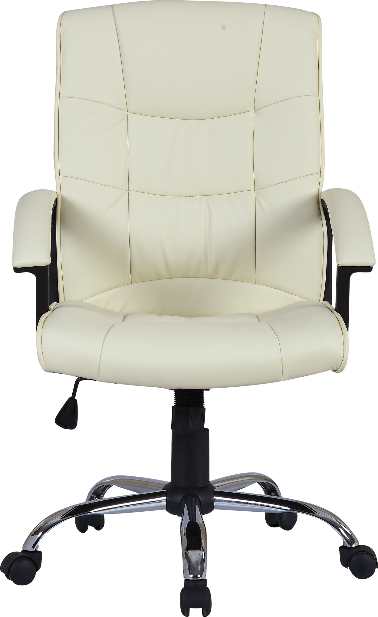 Scaun de birou directorial US02, bej, 66x62x107-117 cm - 4 | YEO