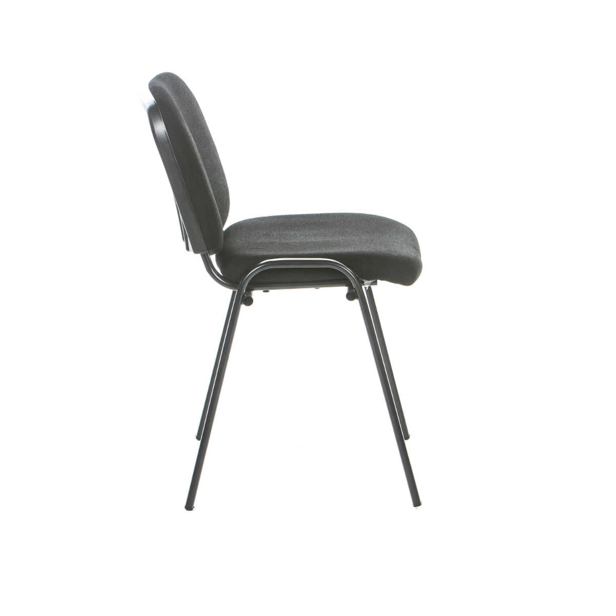 Scaun vizitator, negru, 53x40x76 cm