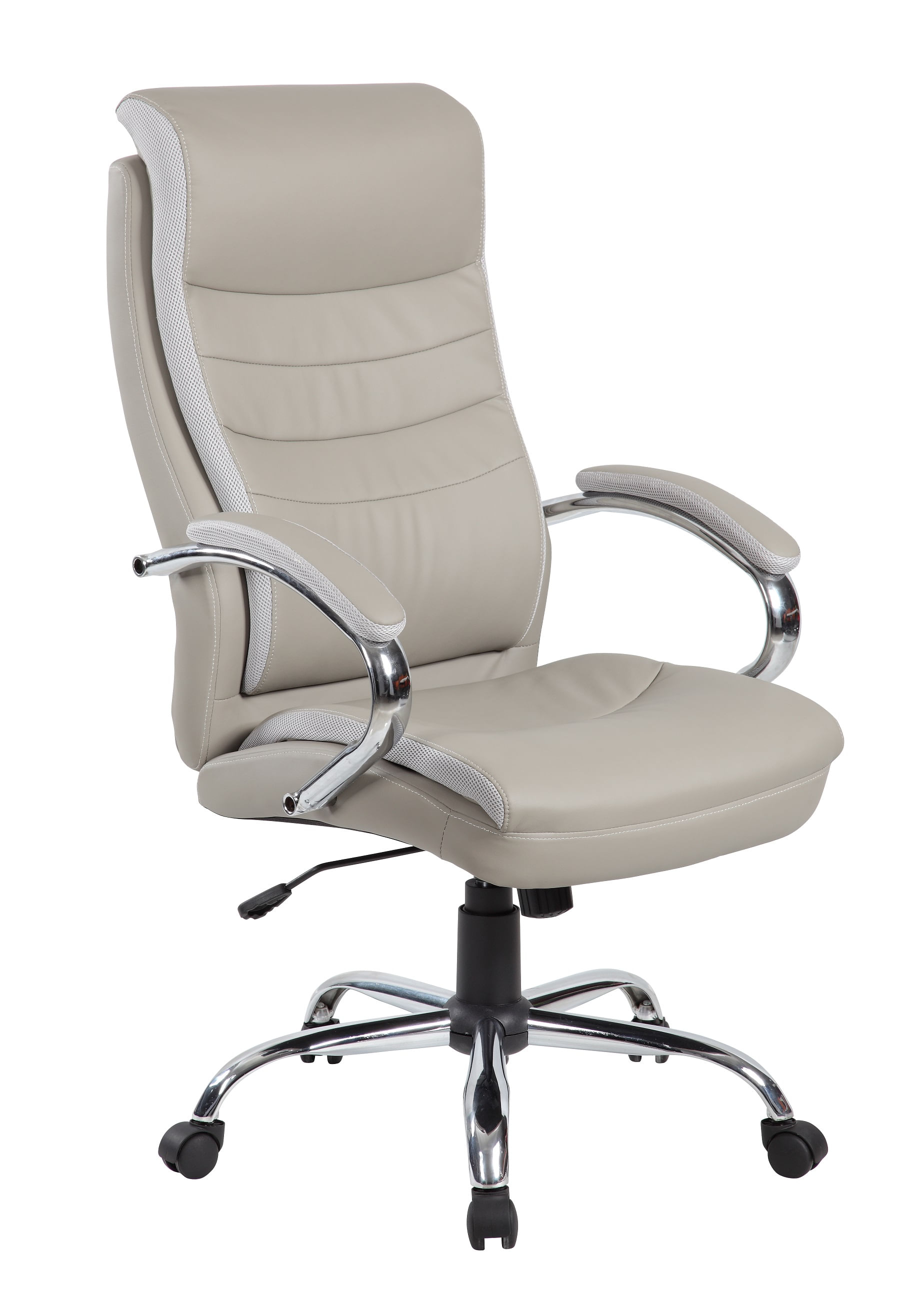 Scaun de birou directorial US91 Volance, gri, 65x71x105-115 cm - 1 | YEO
