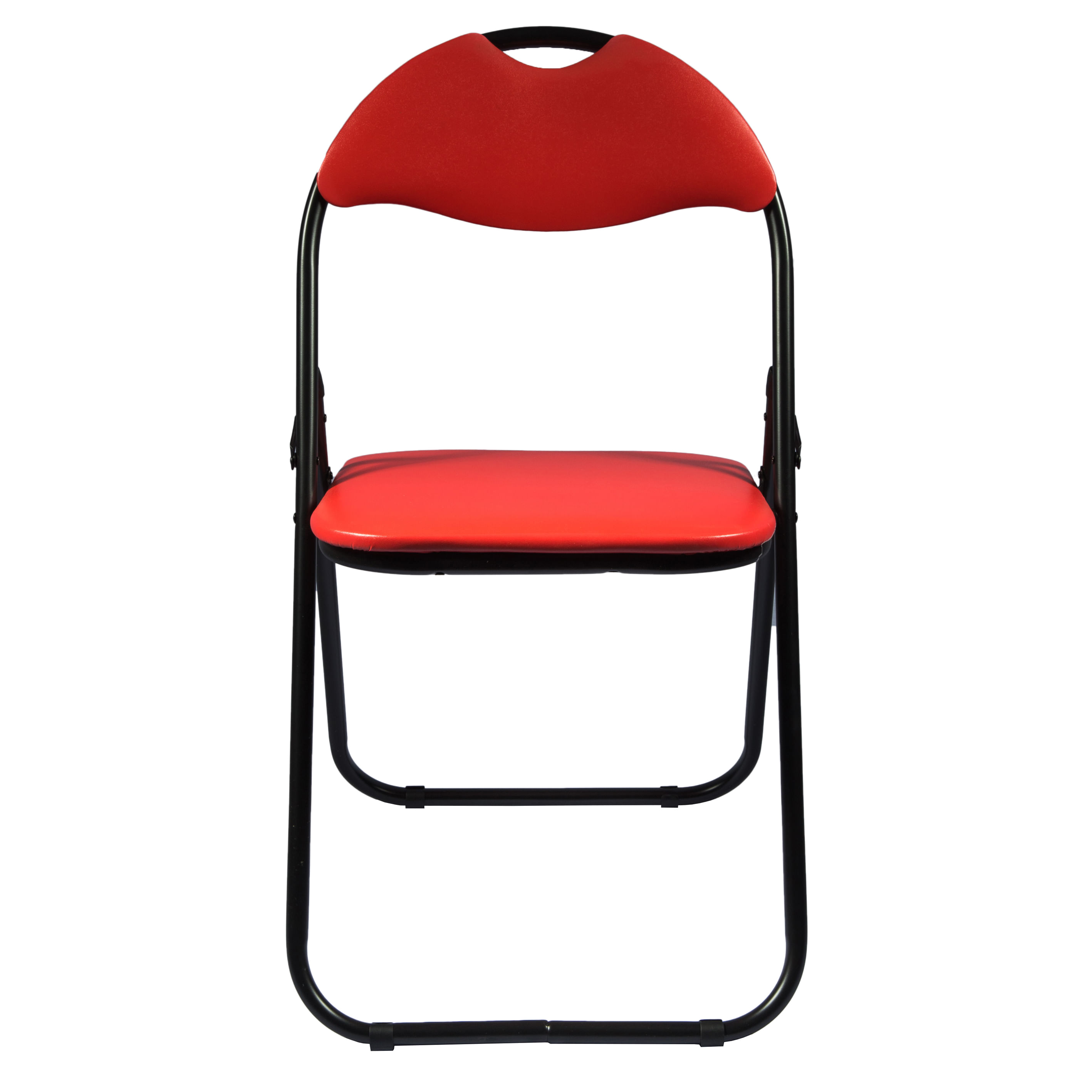 Scaun pliant Cordoba, rosu, 38.5x43x79 cm - 4 | YEO