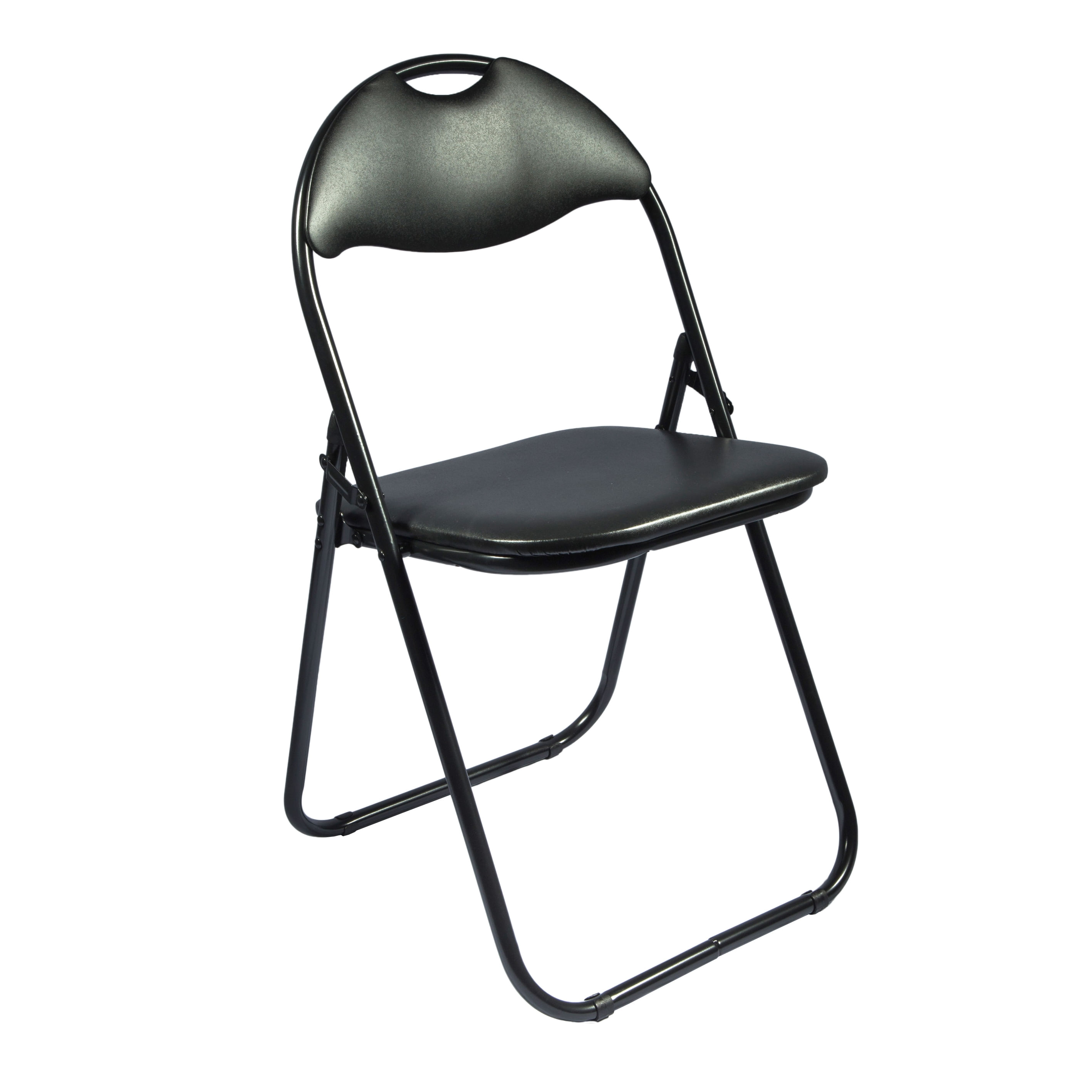 Scaun pliant Cordoba, negru, 38.5x43x79 cm - 4 | YEO