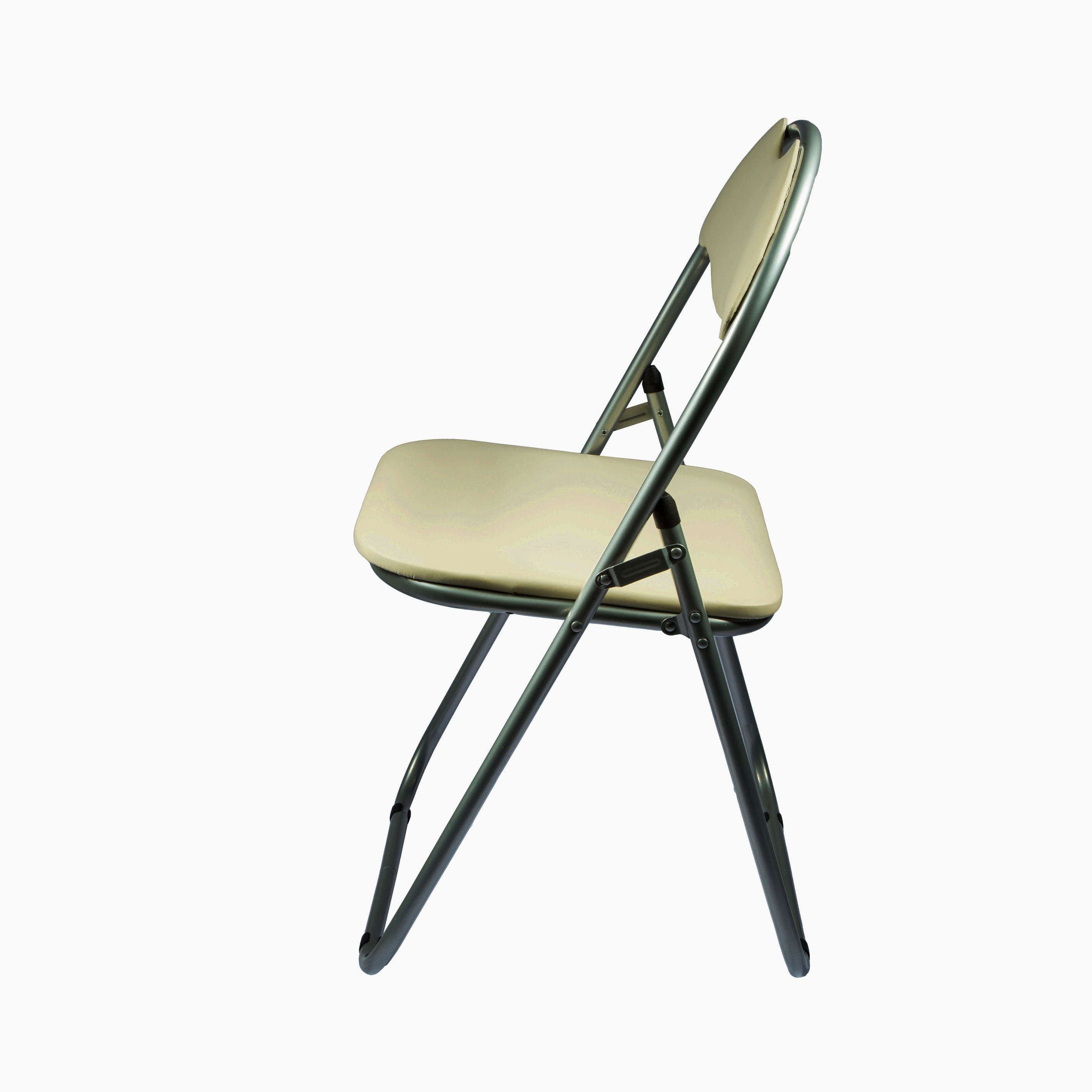 Scaun pliant Cordoba, bej, 38.5x43x79 cm