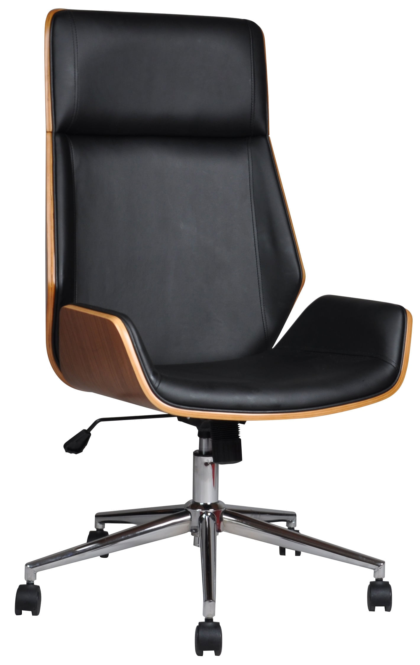 Scaun de birou directorial US116 Calisto, negru, 60x65x111-118 cm