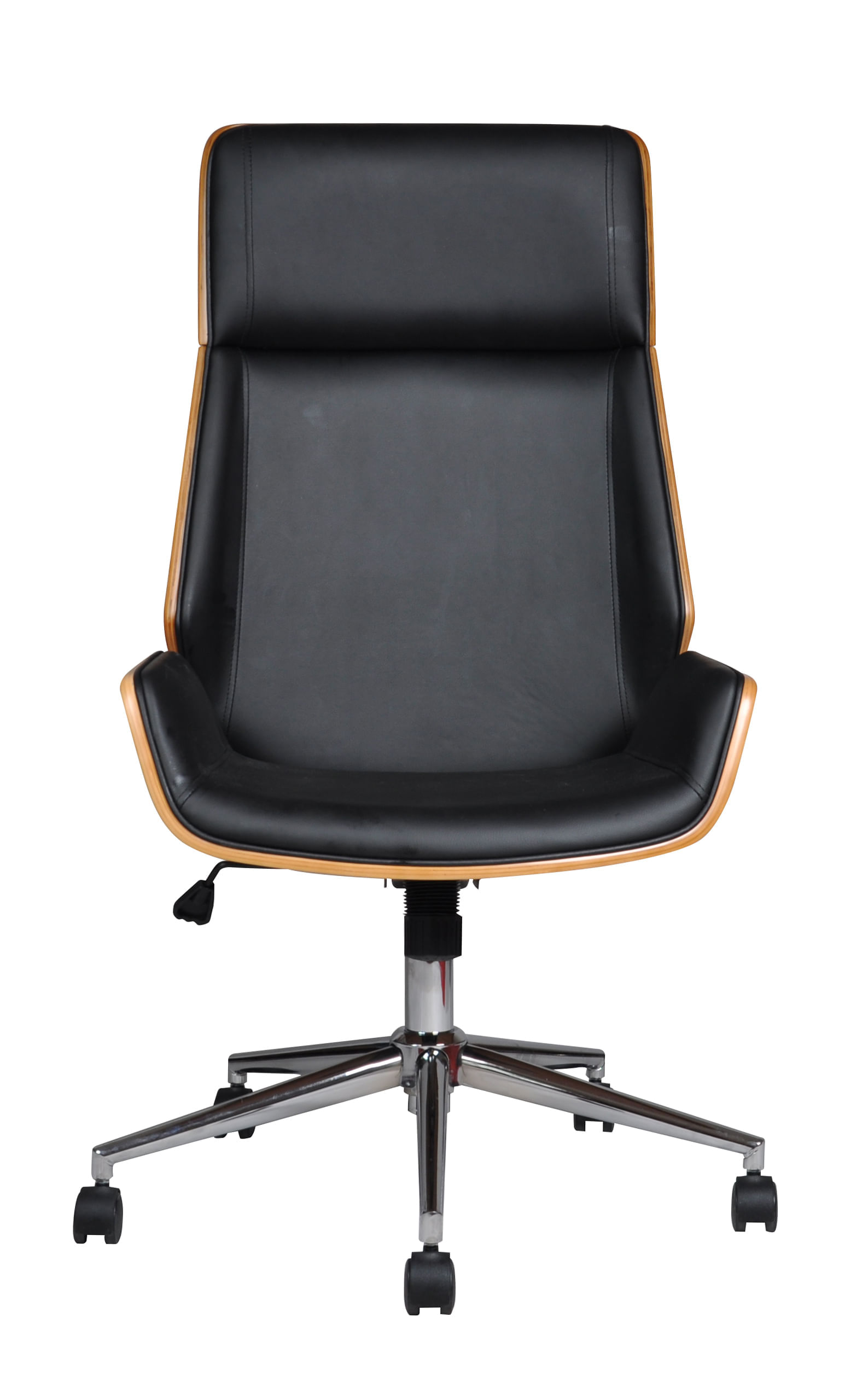 Scaun de birou directorial US116 Calisto, negru, 60x65x111-118 cm - 4 | YEO