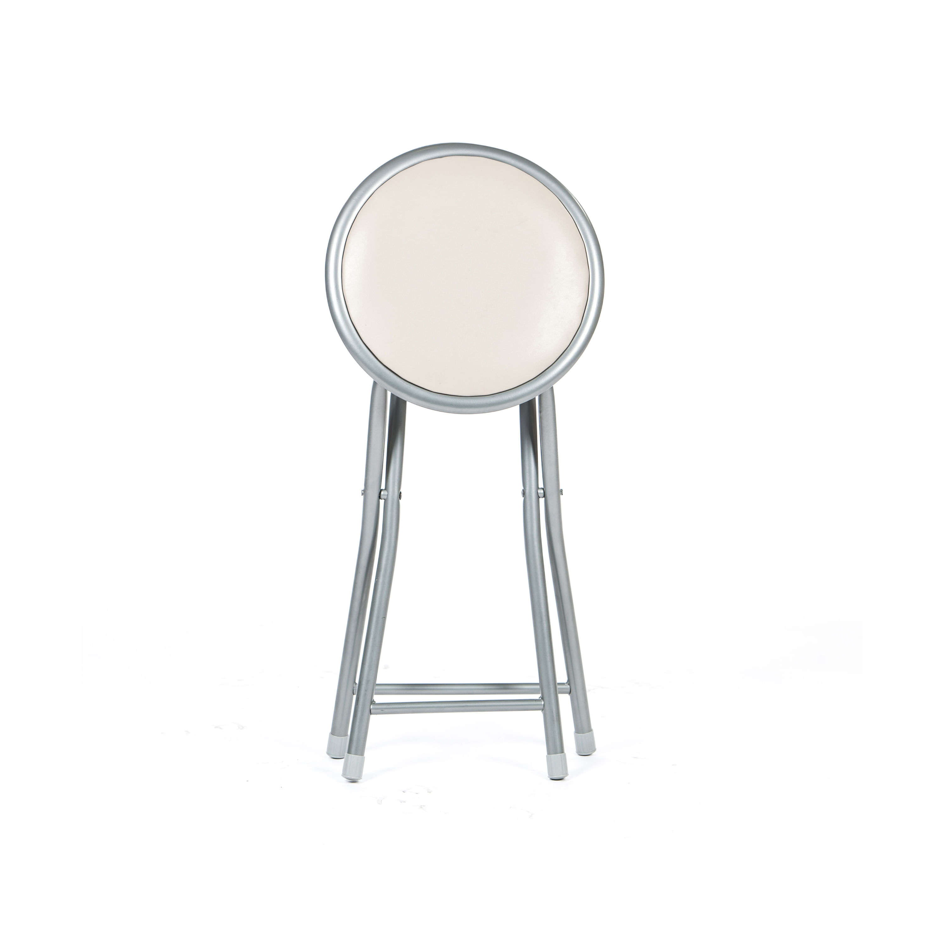 Taburet pliant Malaga, bej, 30x30x45 cm