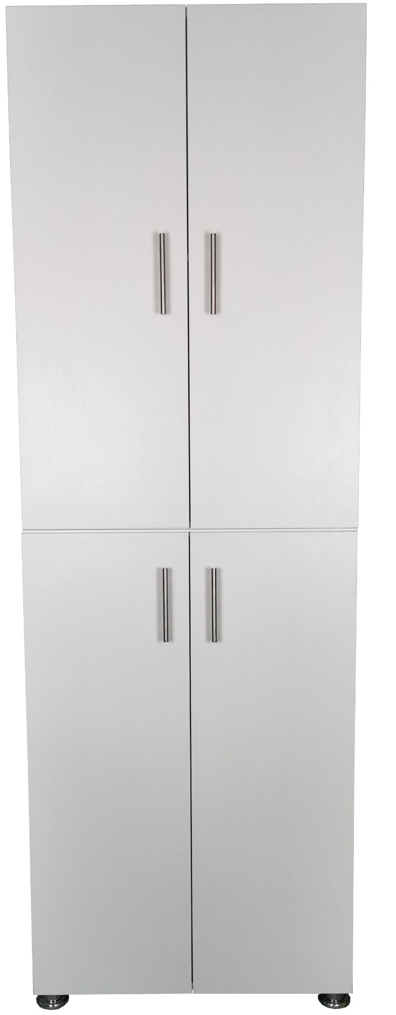 Dulap sau pantofar Leon, alb, 70x34x210 cm