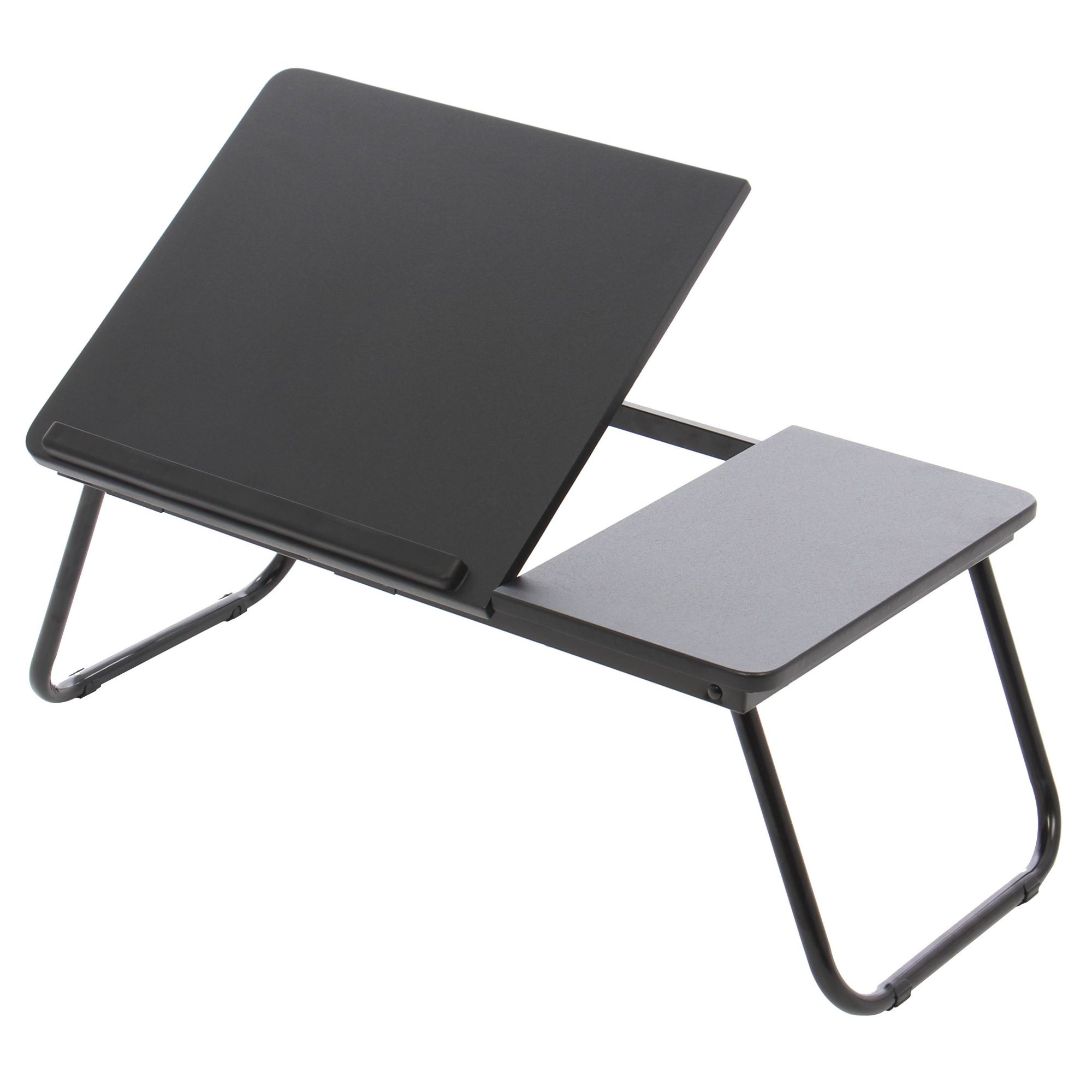 Masa laptop Thomas, negru, 55x32x23 cm - 4 | YEO