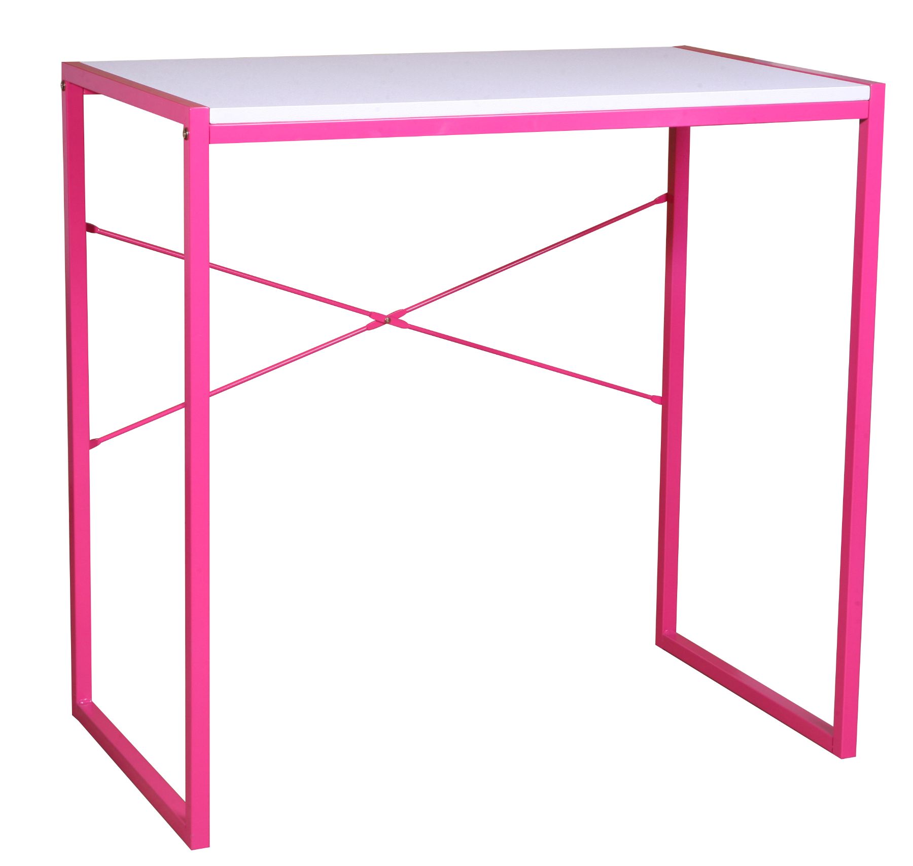 Birou copii fete, roz, 78x46x76 cm - 2 | YEO
