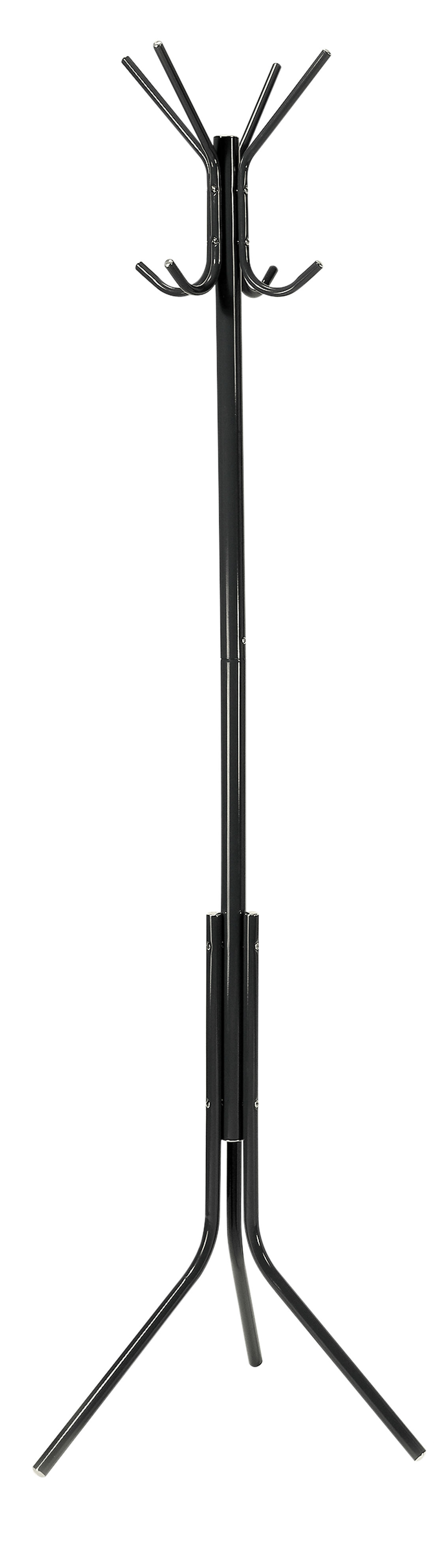 Cuier Pegas, negru, 46x46x170 cm