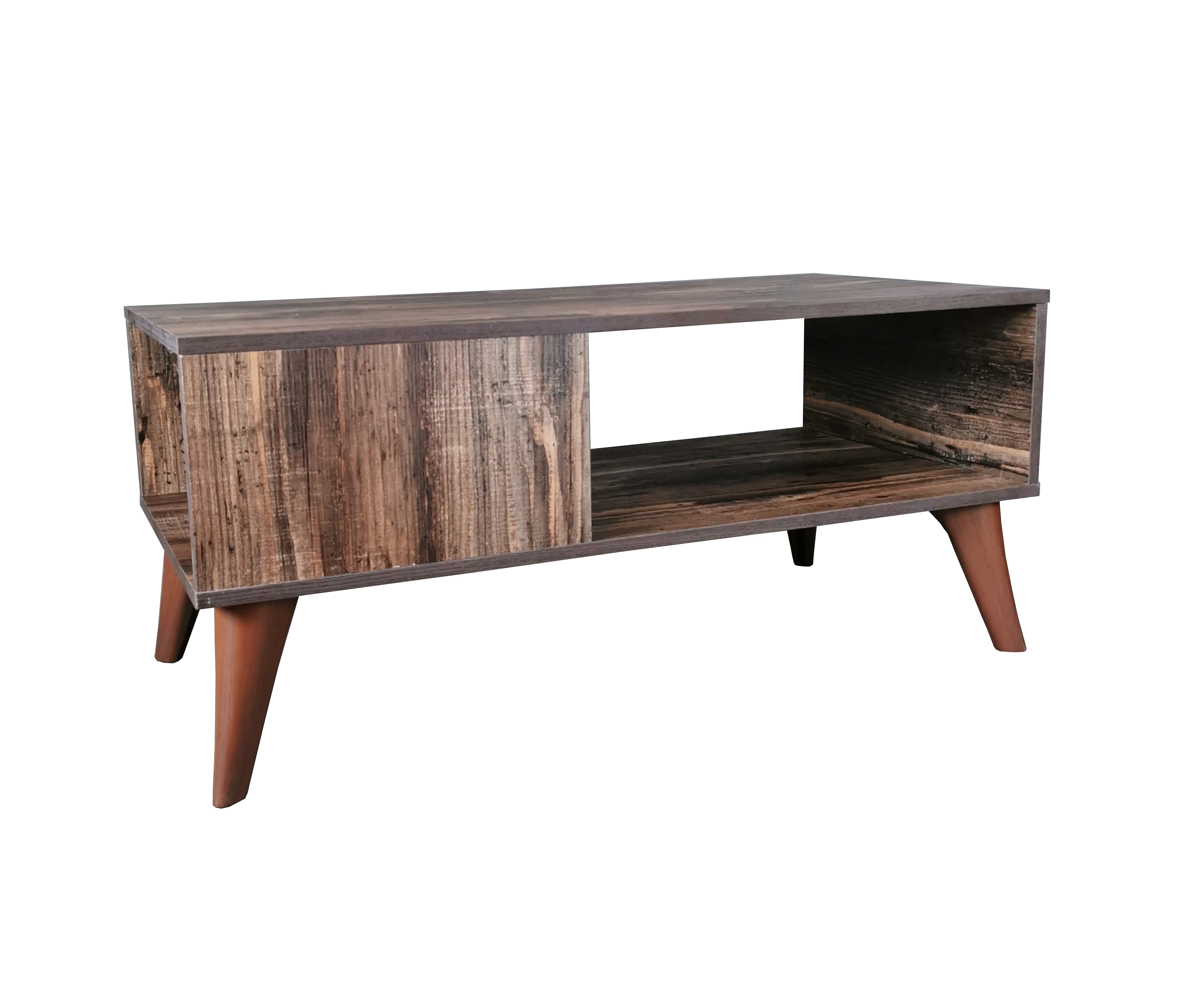 Masuta cafea Retro, maro, 100x50x45 cm