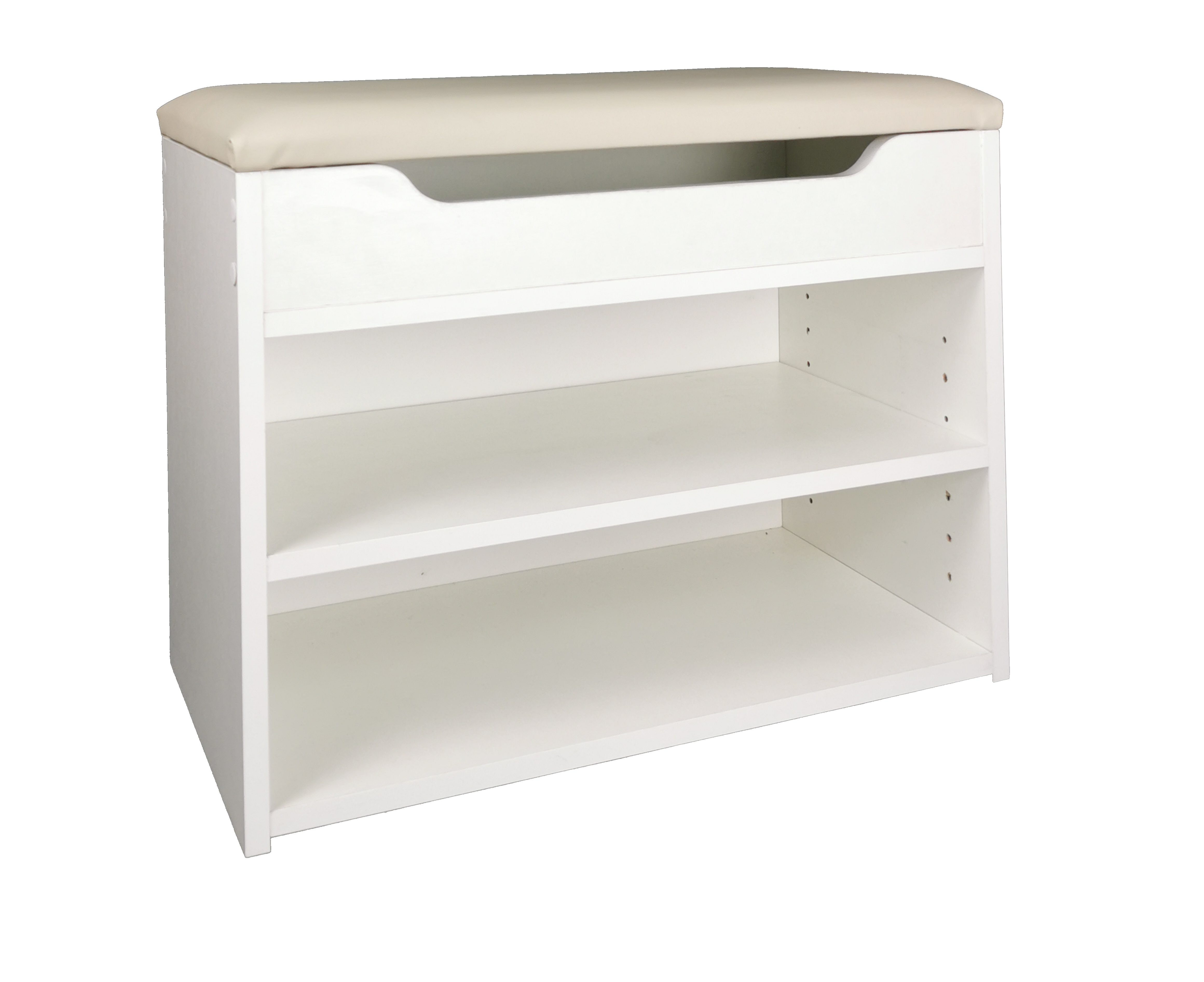 Pantofar Albia, alb, 60x30x45 cm - 4 | YEO