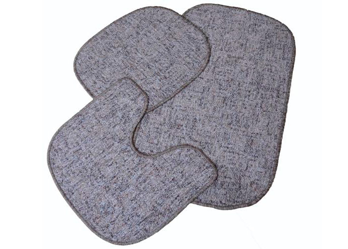 Covor baie Doris set 3 buc, multicolor, 79x48 cm