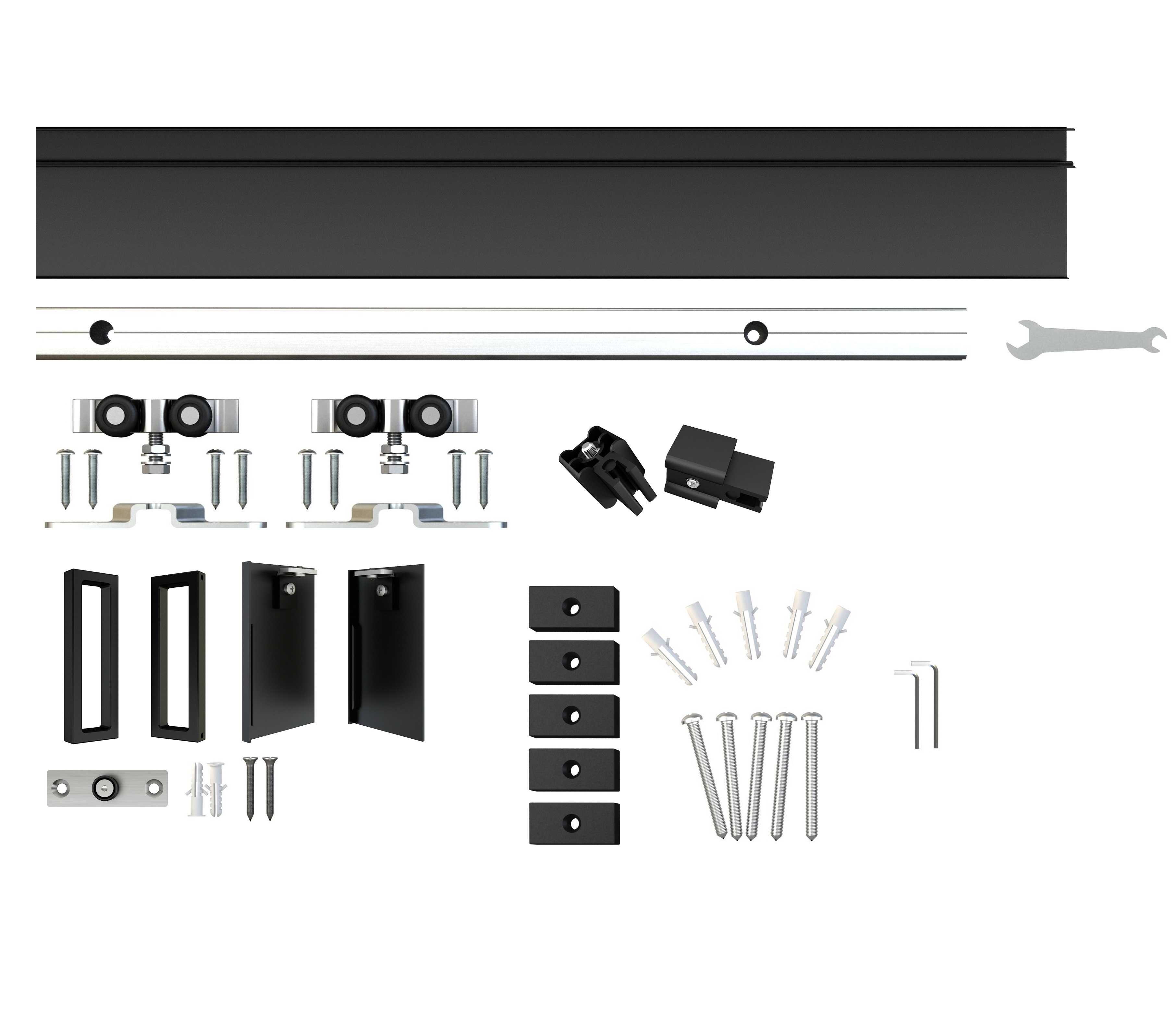 Ușă glisantă sticlă sablată ASB-004