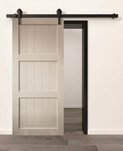 Usa glisanta tip hambar Country, alb, 213x96.5x3.5 cm - 2 | YEO