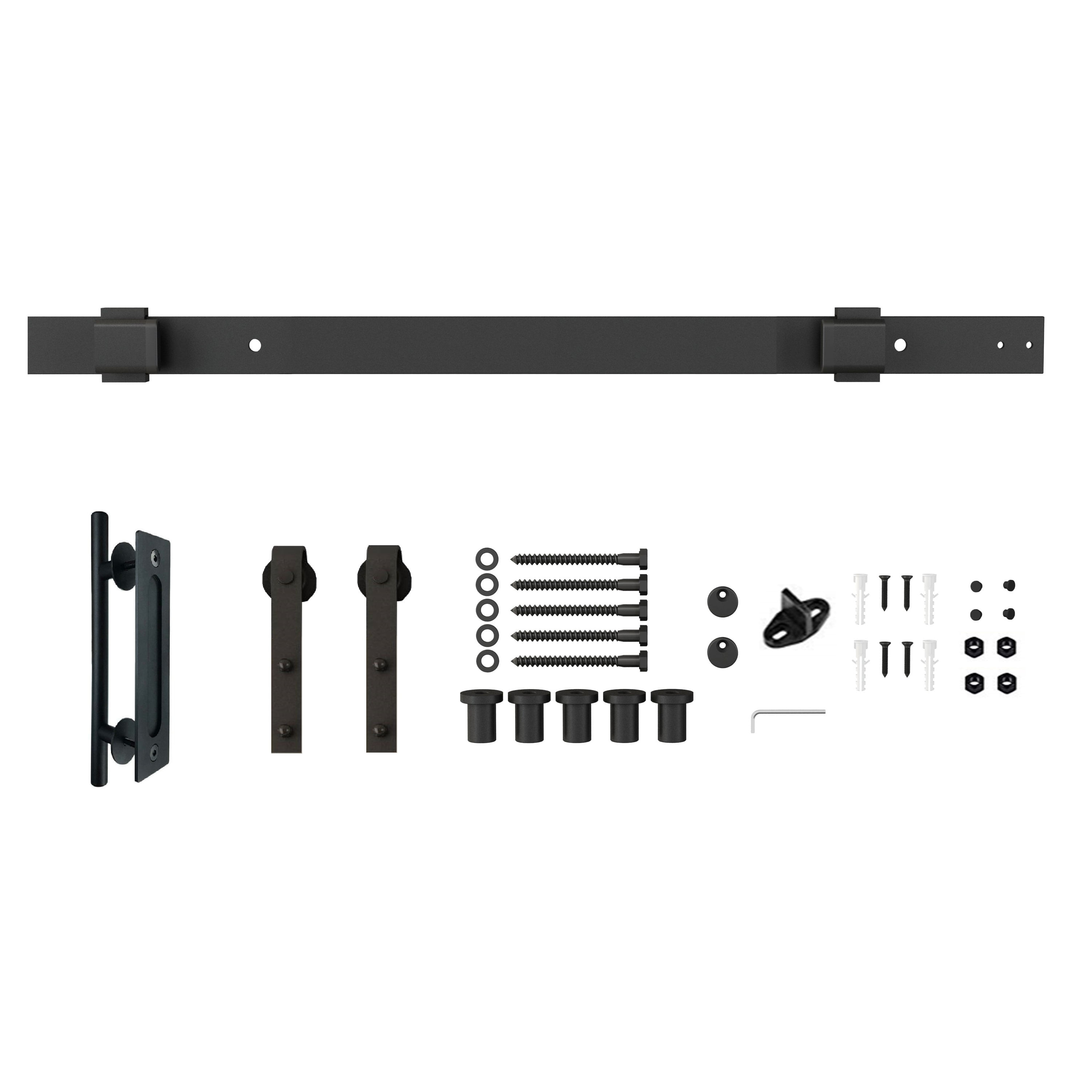 Set usa glisanta tip hambar, gri, 213x96.5x3.5 cm - 2 | YEO