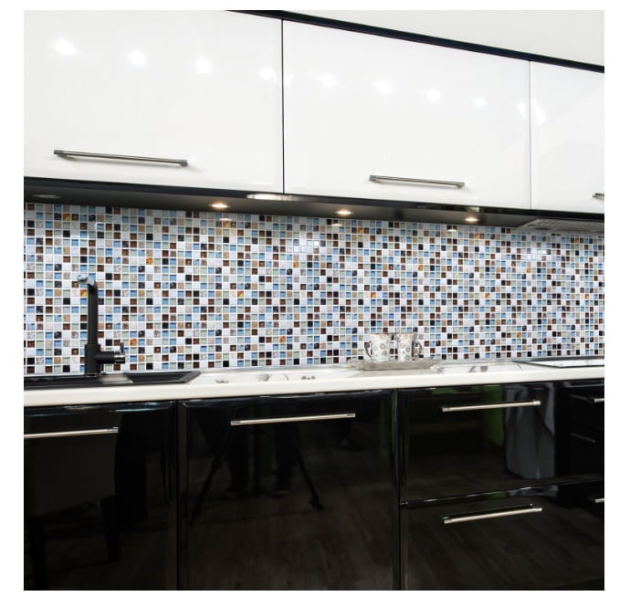 Panou decorativ PVC, Iceland, 98x48x0.3 cm