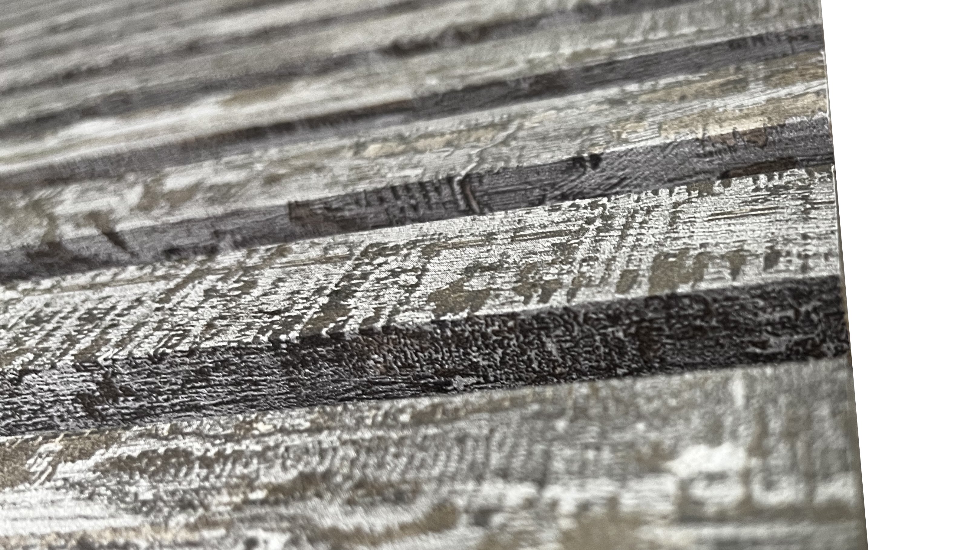 Panou riflat acustic, lemn antichizat, UnicSpot, 240x60x2.1 cm