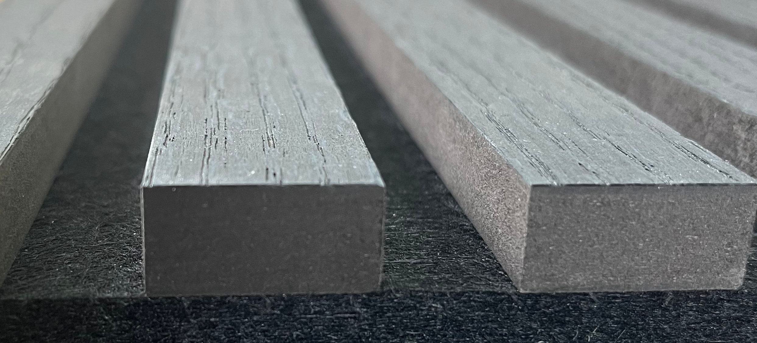 Panou riflat acustic, gri, UnicSpot, 240x60x2.1 cm - 2 | YEO