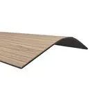 Panou riflat acustic flexibil, nuc, 240x60x0.8 cm - 3 | YEO