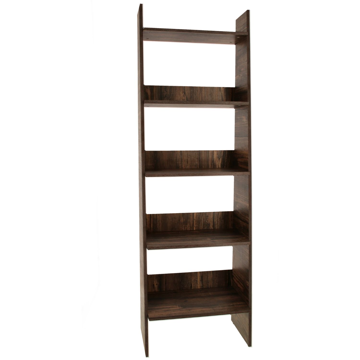 Biblioteca cu 5 rafturi, maro, 56x34x172 cm - 1 | YEO
