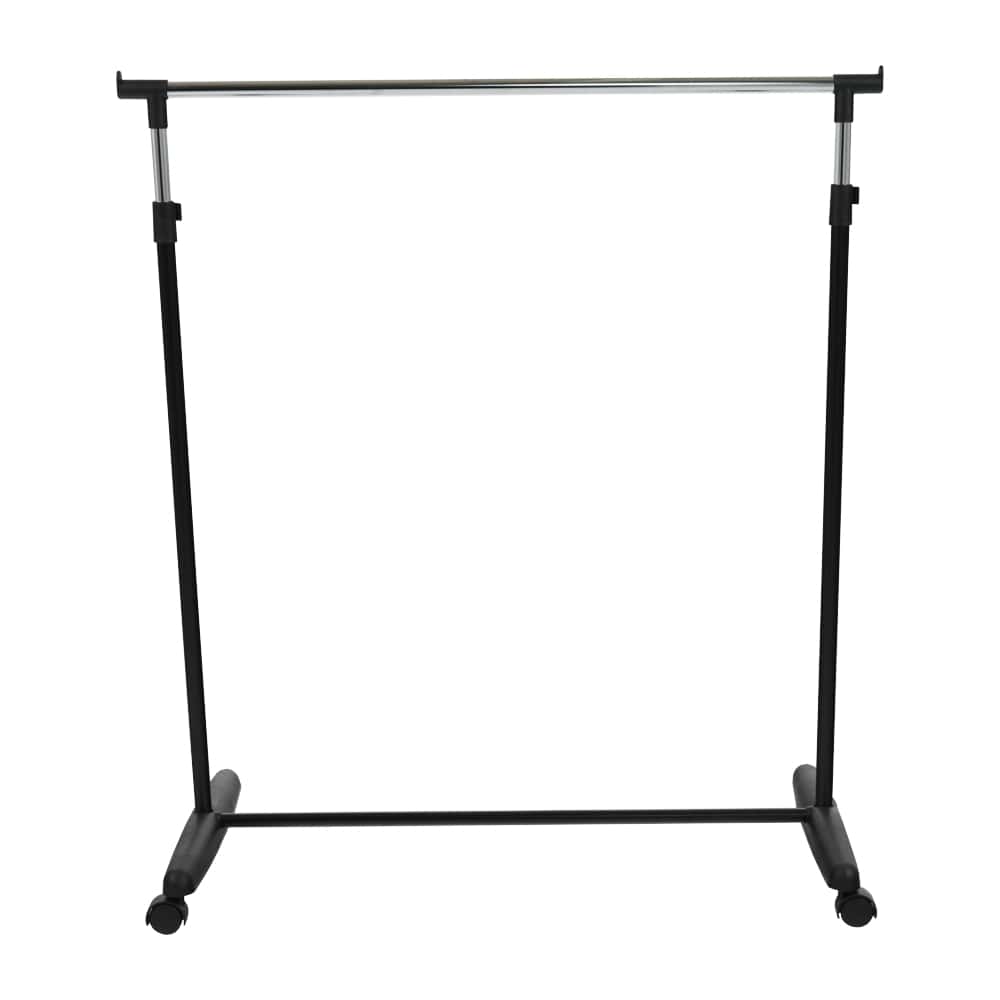 Stand haine simplu, negru, 85x43x95-160 cm - 3 | YEO