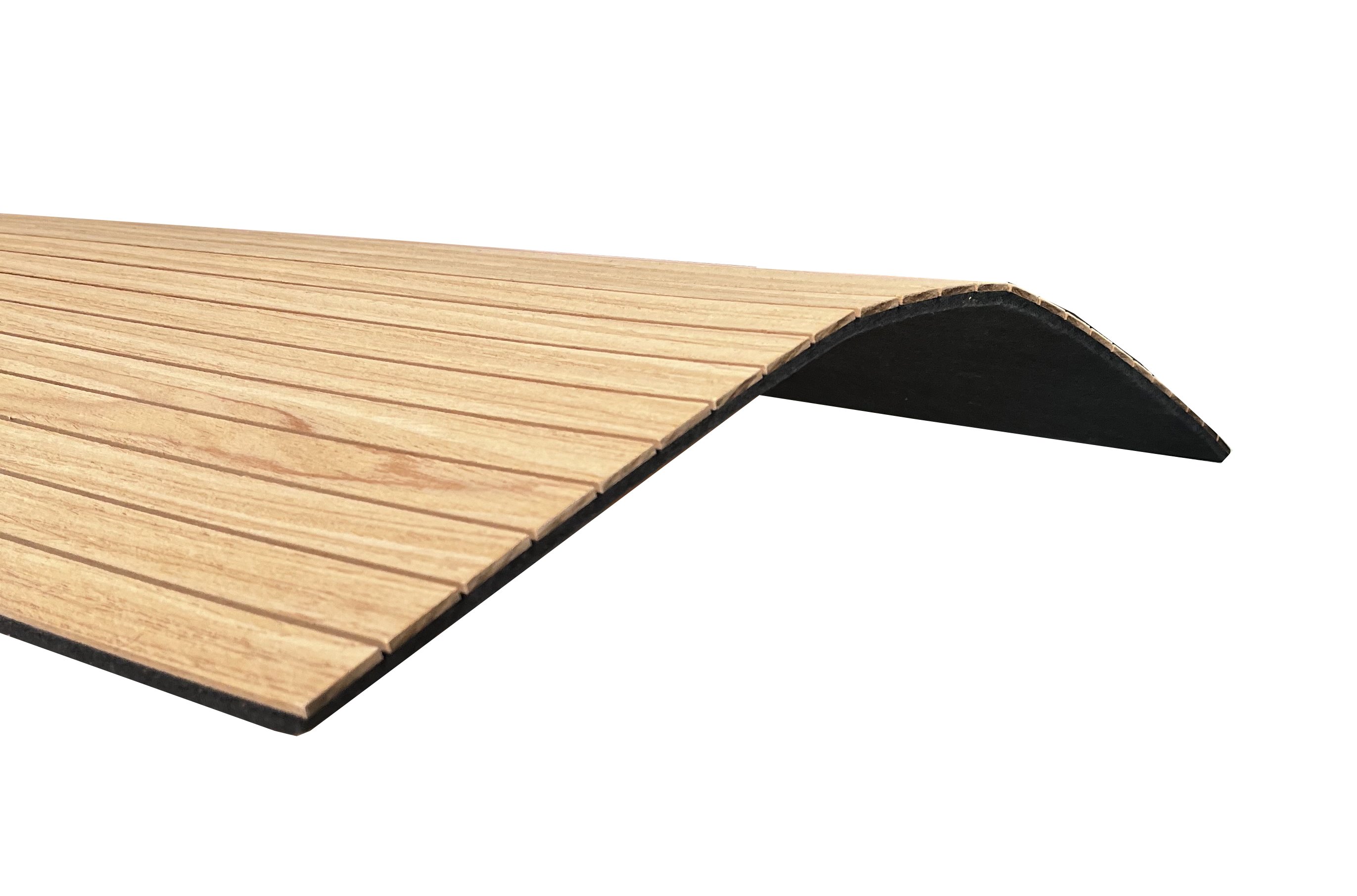 Set 4 buc Riflaj acustic flexibil, tec, 240x60x0.8cm - 4 | YEO