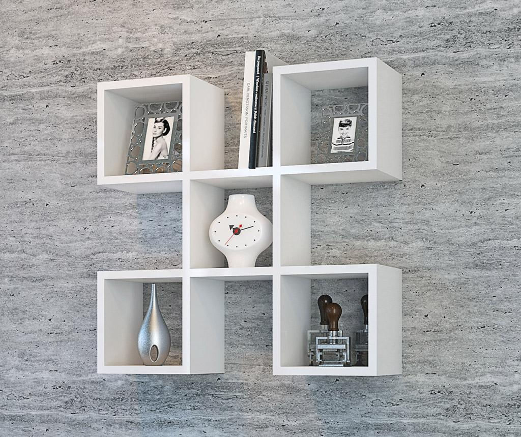 Raft de perete geometric Nora, 67.2x19.5x67.2 cm - 2 | YEO