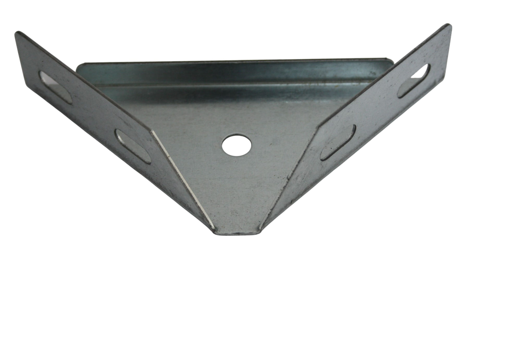 Set 4 coltare metalice pentru paturi, 90×150 mm/colt 10mm-Noctis otel zincat