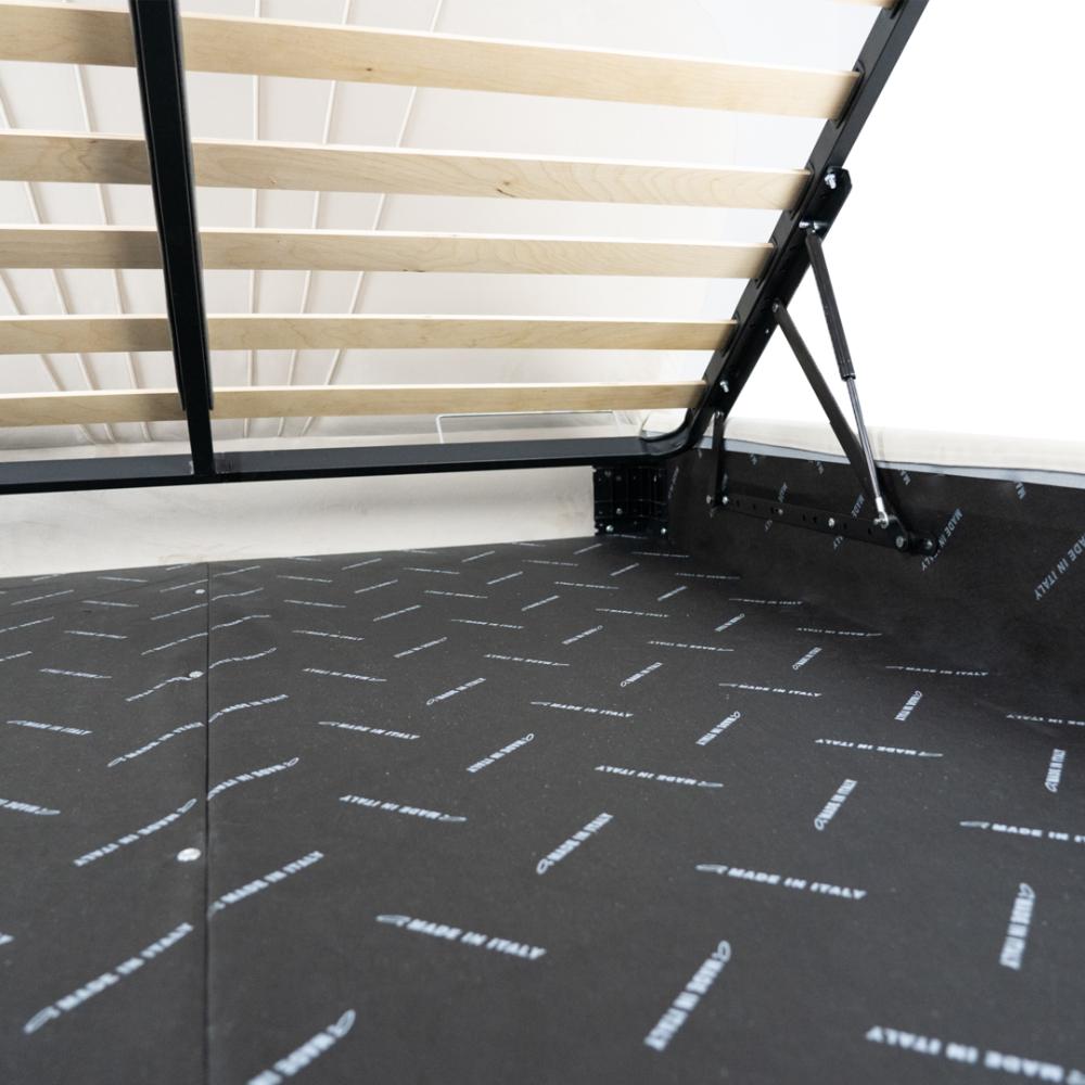 Somiera pat Roma 140x200 cu sistem rabatare, cadru metal, 12 lamele 53x8mm - 1 | YEO