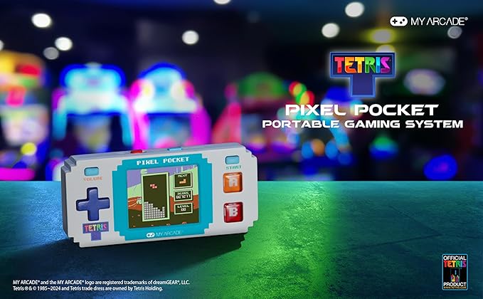 Consola portabila, My Arcade, TETRIS PIXEL POCKET MINI - 4 | YEO