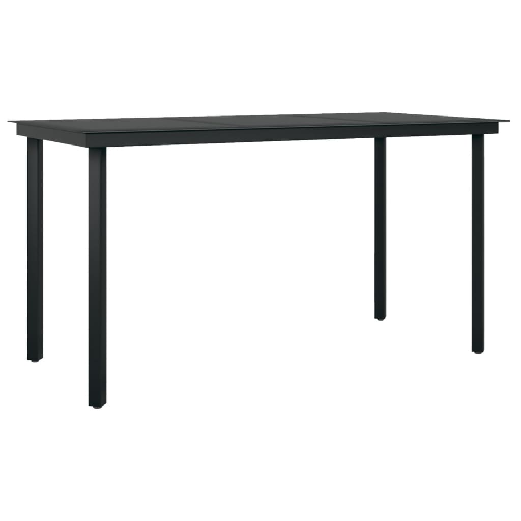 Set mobilier de gradina cu perne, 5 piese, gri, poliratan — imaginea 4