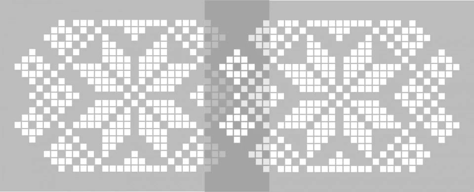 Sablon 340x250x0.7mm, Motiv Traditional Romanesc, Refolosibil MX70003, 56 x 36 cm