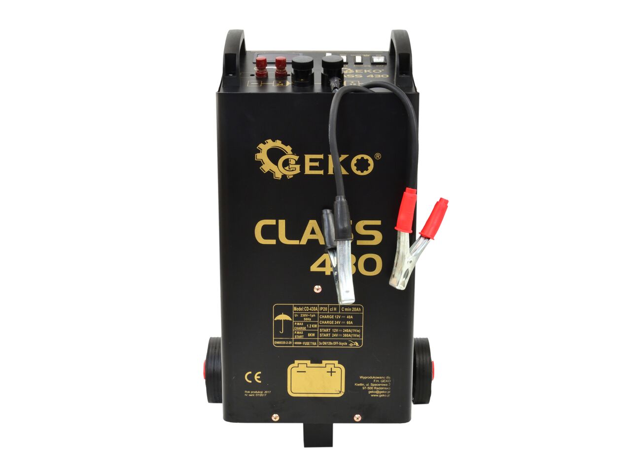 Redresor pornire auto CLASS 430 LCD, Geko G80024 - 2 | YEO