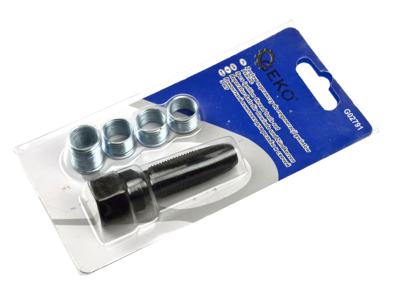 Set pentru repararea filetelor bujiilor, Geko G02791 - 1 | YEO