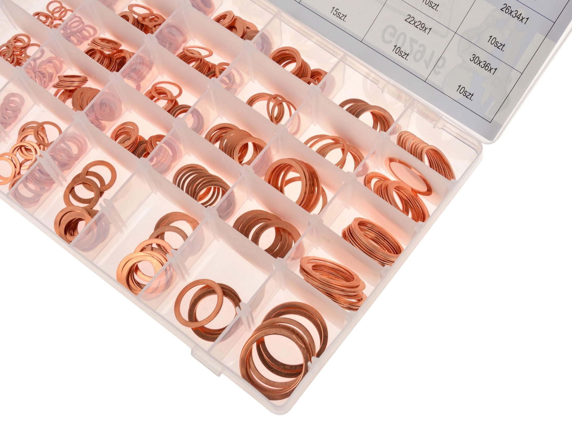 Set de saibe de cupru 580 piese, GEKO G02916 - 1 | YEO